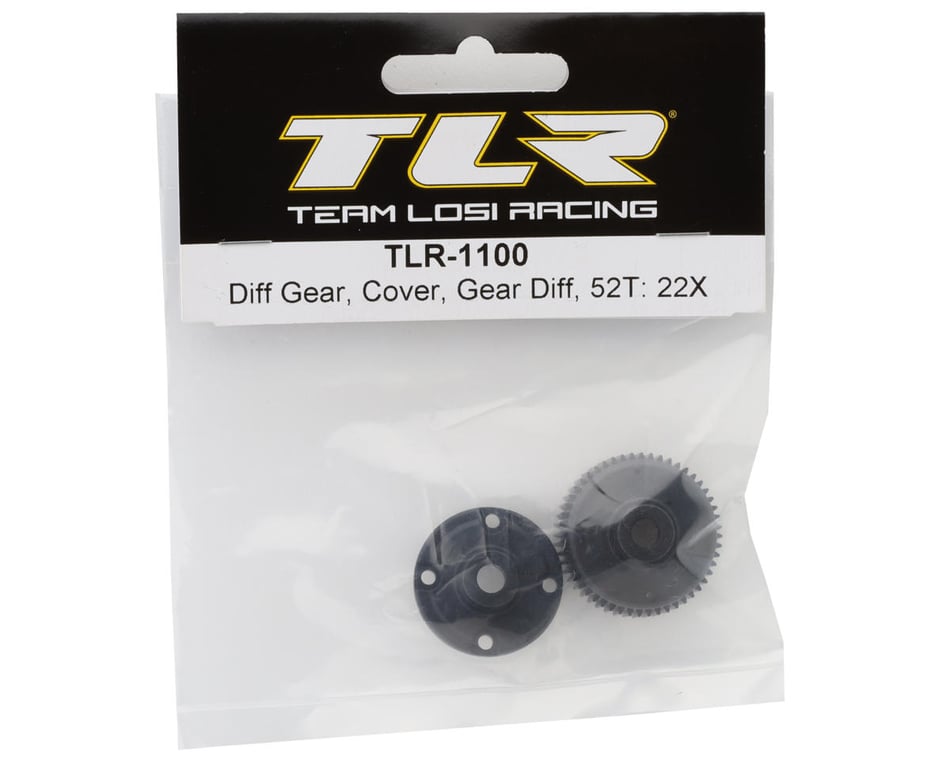 Team Losi Racing 22X Gear Differential Case & Cover Set [TLR-1100