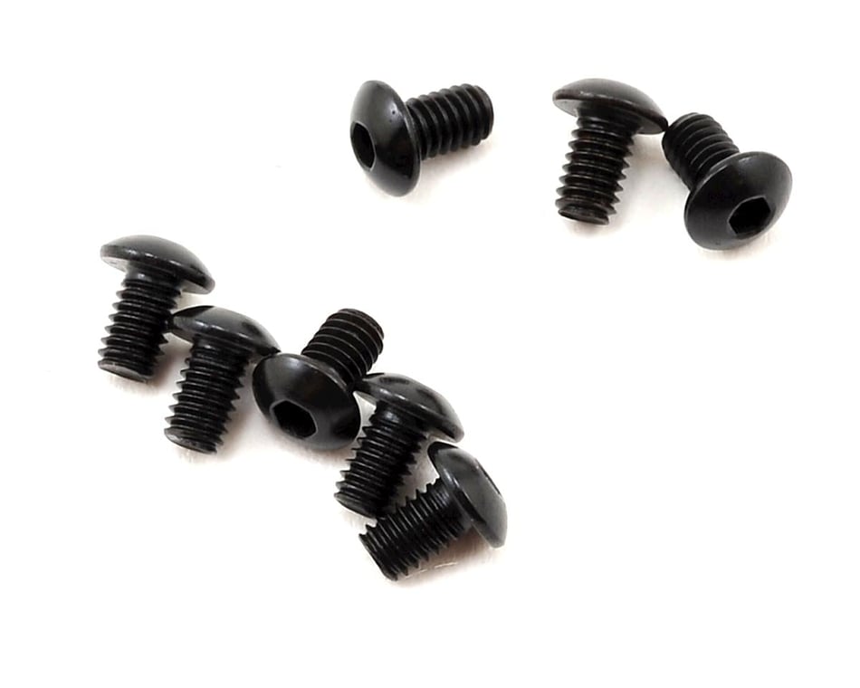 Yokomo 2.5x4mm Button Head Hex Screw (8) [YOKZC-BH254A] - HobbyTown