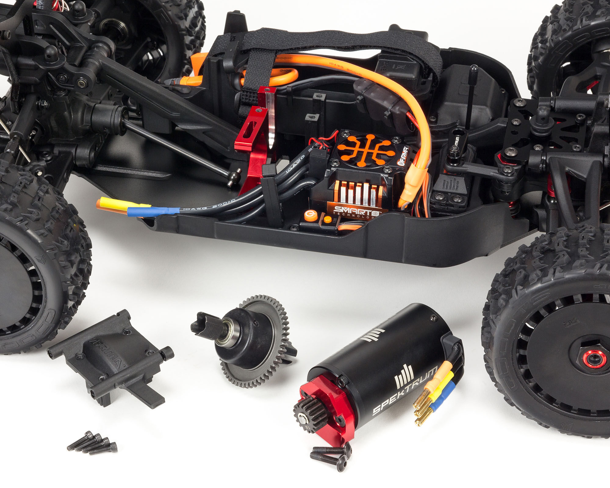 Arrma Typhon 6S BLX Brushless RTR 1/8 4WD Buggy (Red/Black) (V5