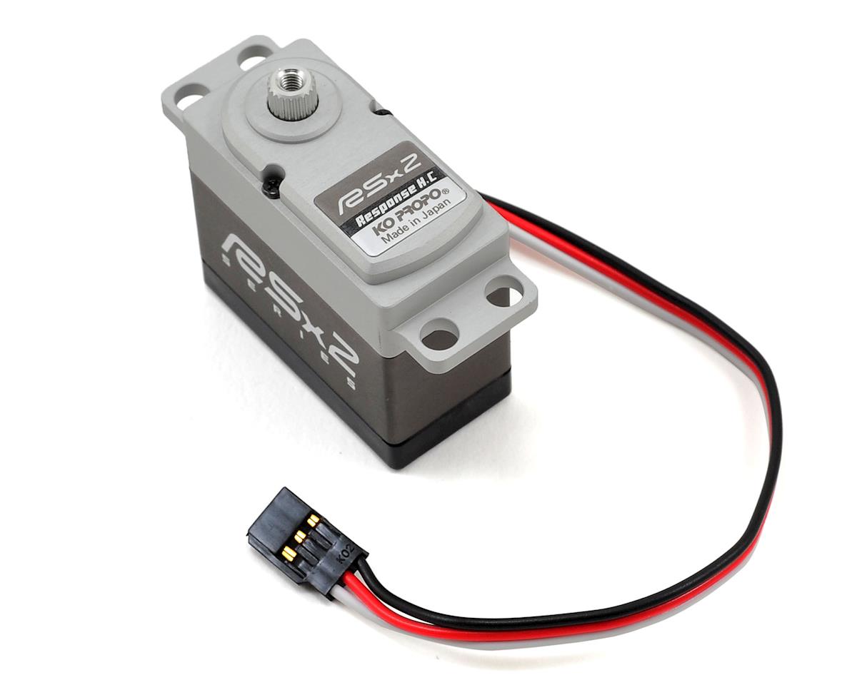 KO Propo RSx2 Response, Alum Speed Servo, Hard Case [KOP30106