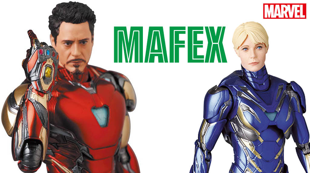 トニーとペッパー、最後の戦いの姿をアクションフィギュア化