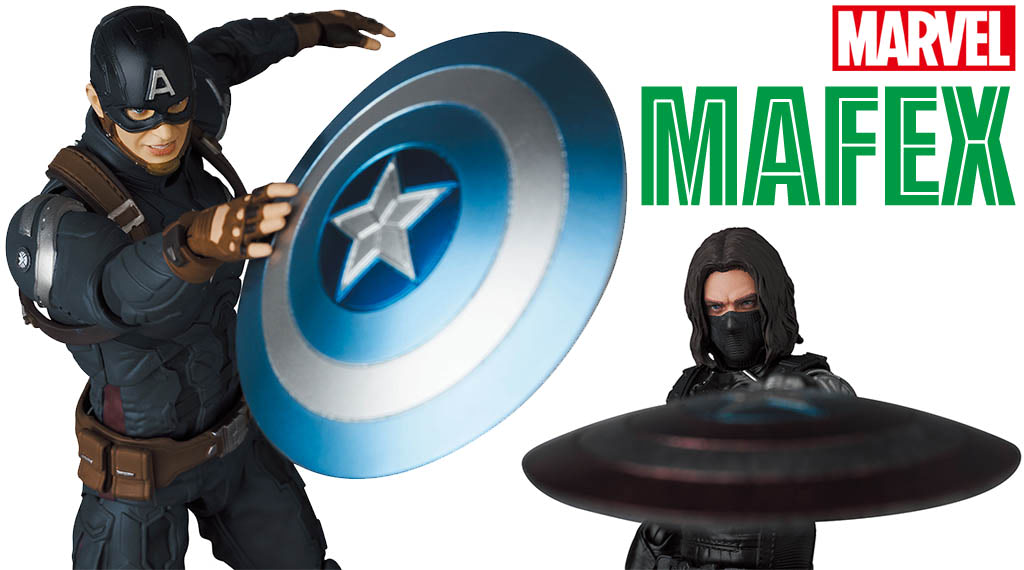 キャプテン・アメリカとウインター・ソルジャー、宿命の2人がMAFEXに