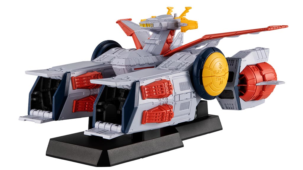 FW GUNDAM CONVERGE SBホワイトベース」渋めのカラーで再登場