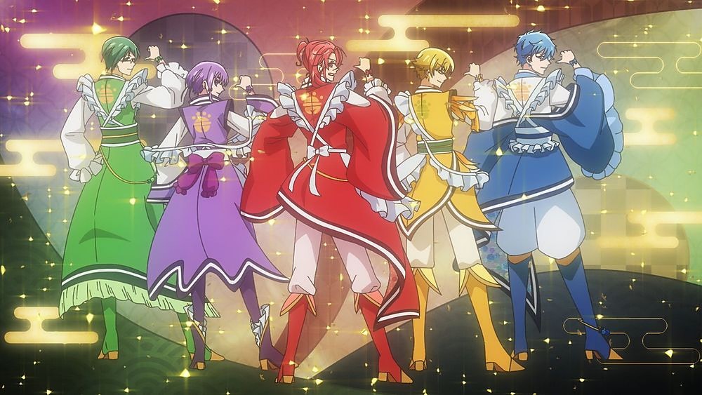 美男高校地球防衛部ハイカラ！』第壱話 眉難高校『地球防衛部』より