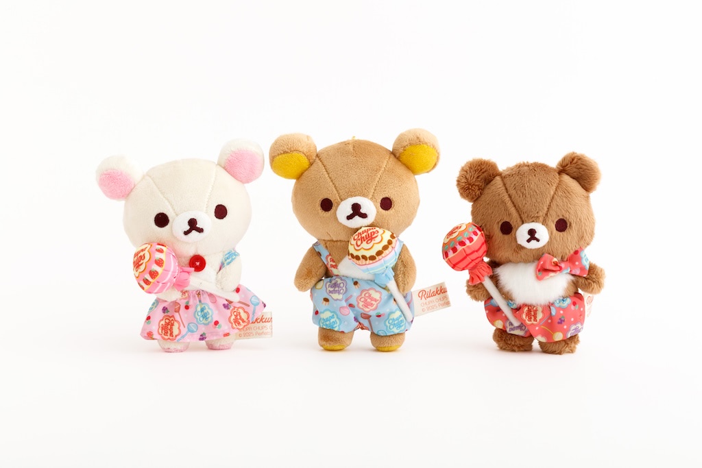 リラックマ】チュッパチャプスで甘々♪ かわいすぎキャンディコラボ