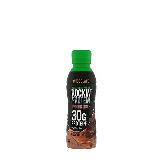 Shamrock Farms Rockin Protein Shake Builder Chocolate - 12 Fl. Oz