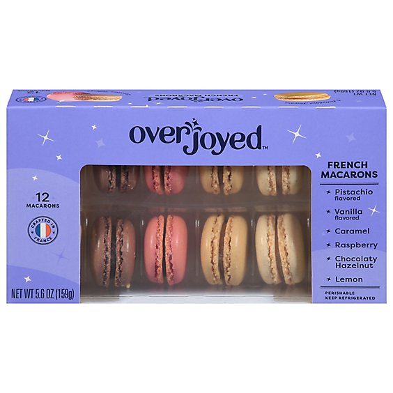 Overjoyed/SIGNATURE RESEAVE Assorted French Macarons - 12 Each