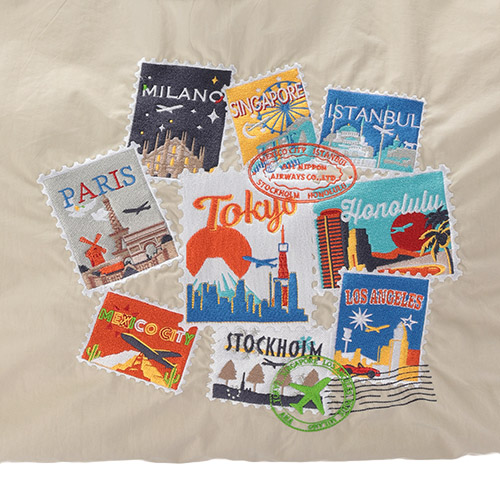 ANAオリジナル＞BALL & CHAIN for ANA パッカブルエコバッグ（Around