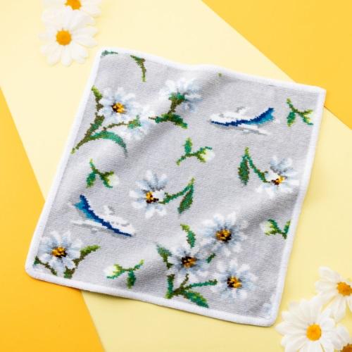 ANAオリジナル＞FEILER for ANA マーガレット ハンカチ ホワイト | ANA