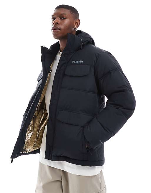 Columbia Landroamer puffer jacket in black | ASOS