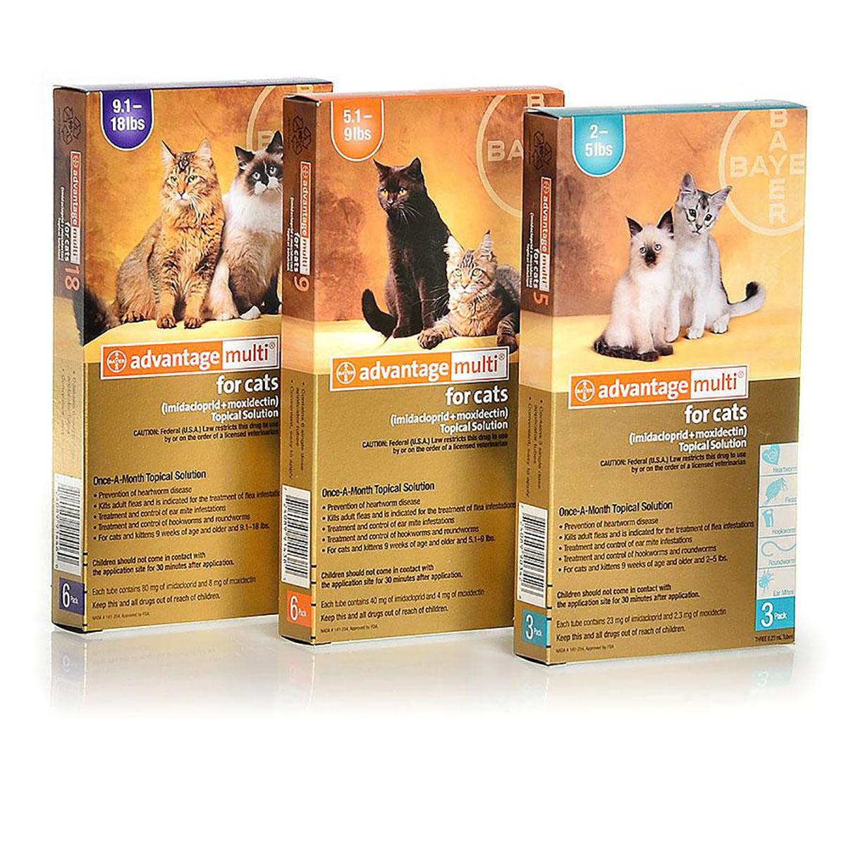 Advantage Multi TOPICAL SOLN for Cats (imidac | BaxterBoo