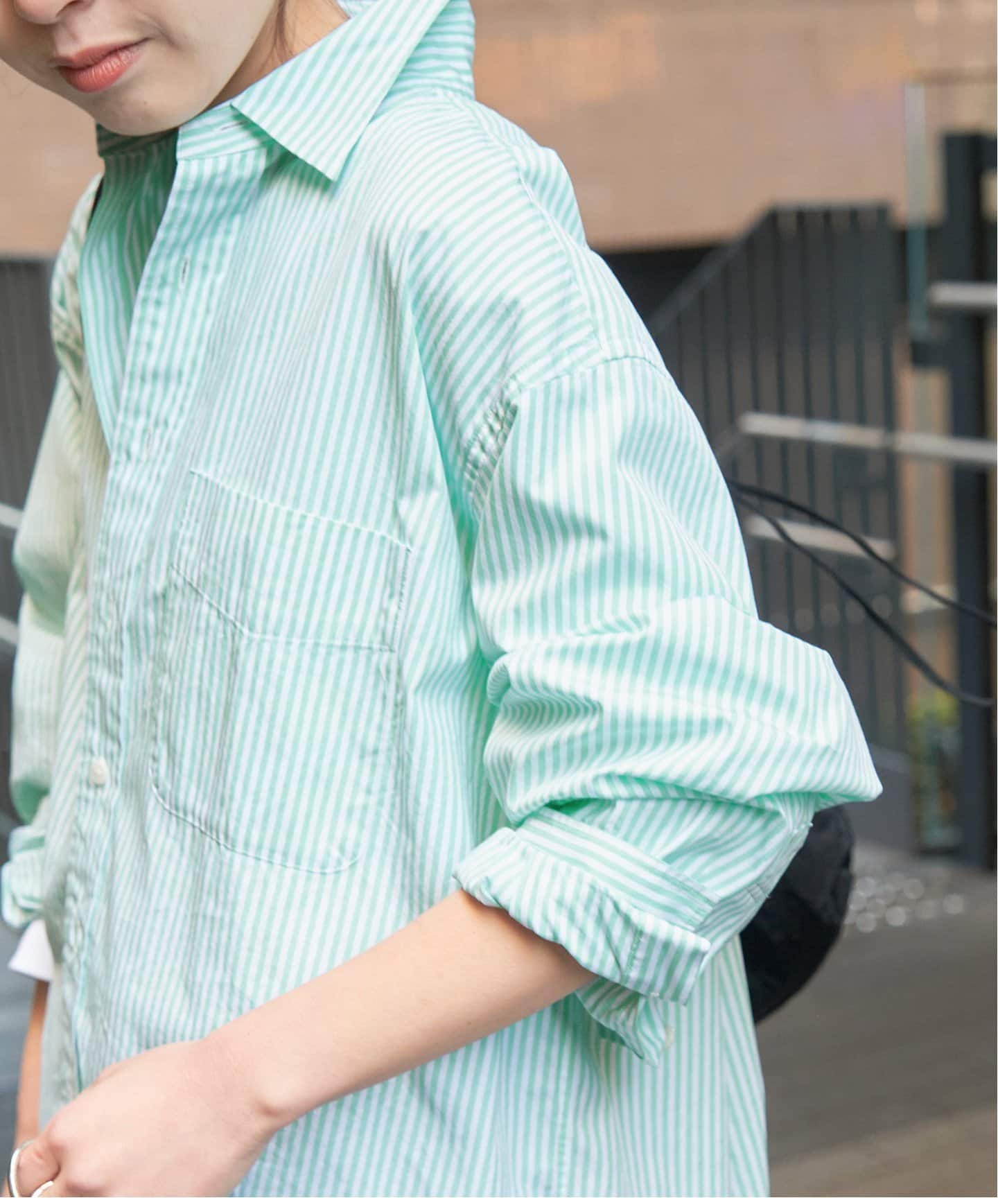 コットンブロードワイドスクエアシャツ（シャツ／ブラウス）｜Spick