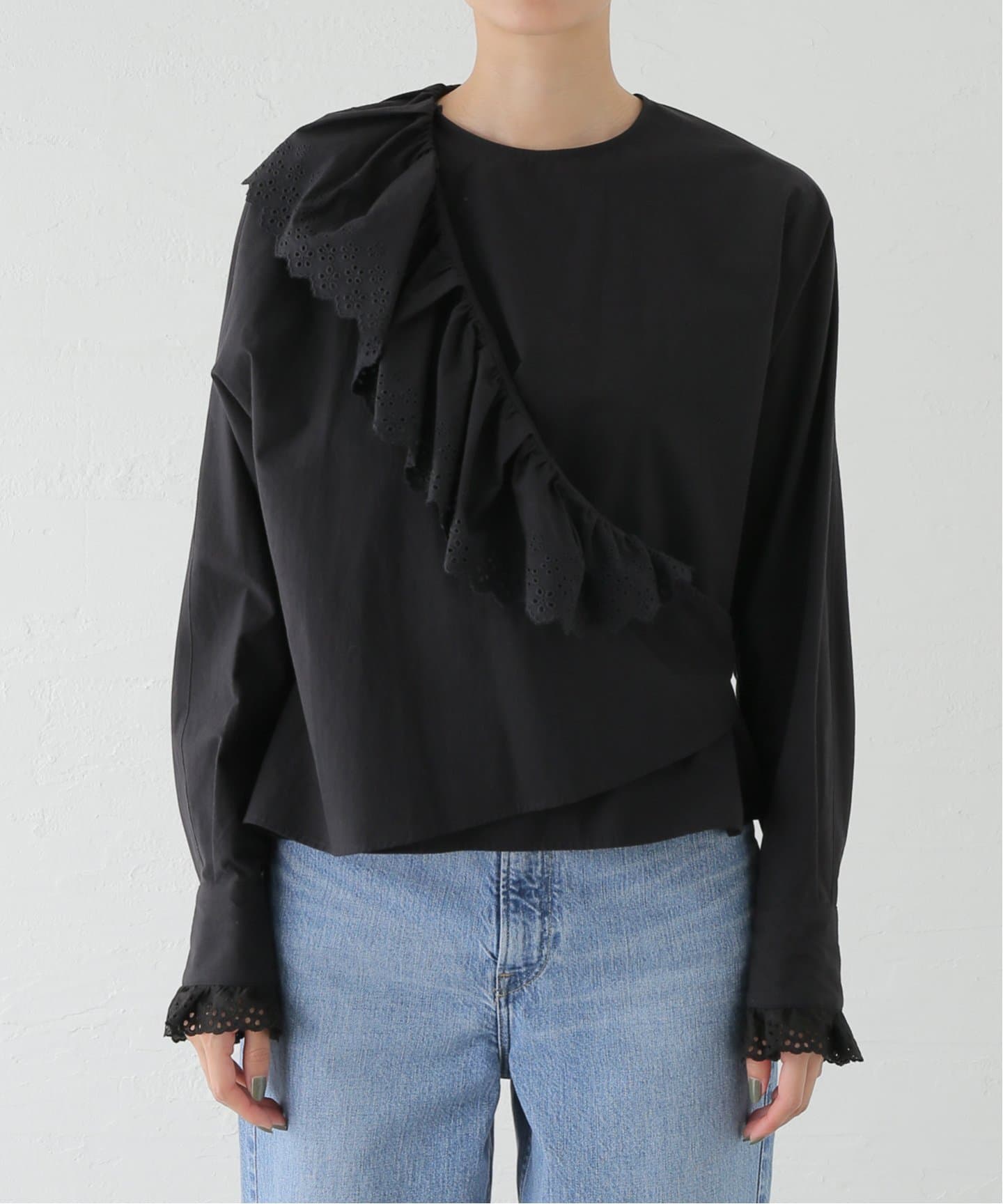 leur logette/ルールロジェット】cotton blouse 03602（シャツ