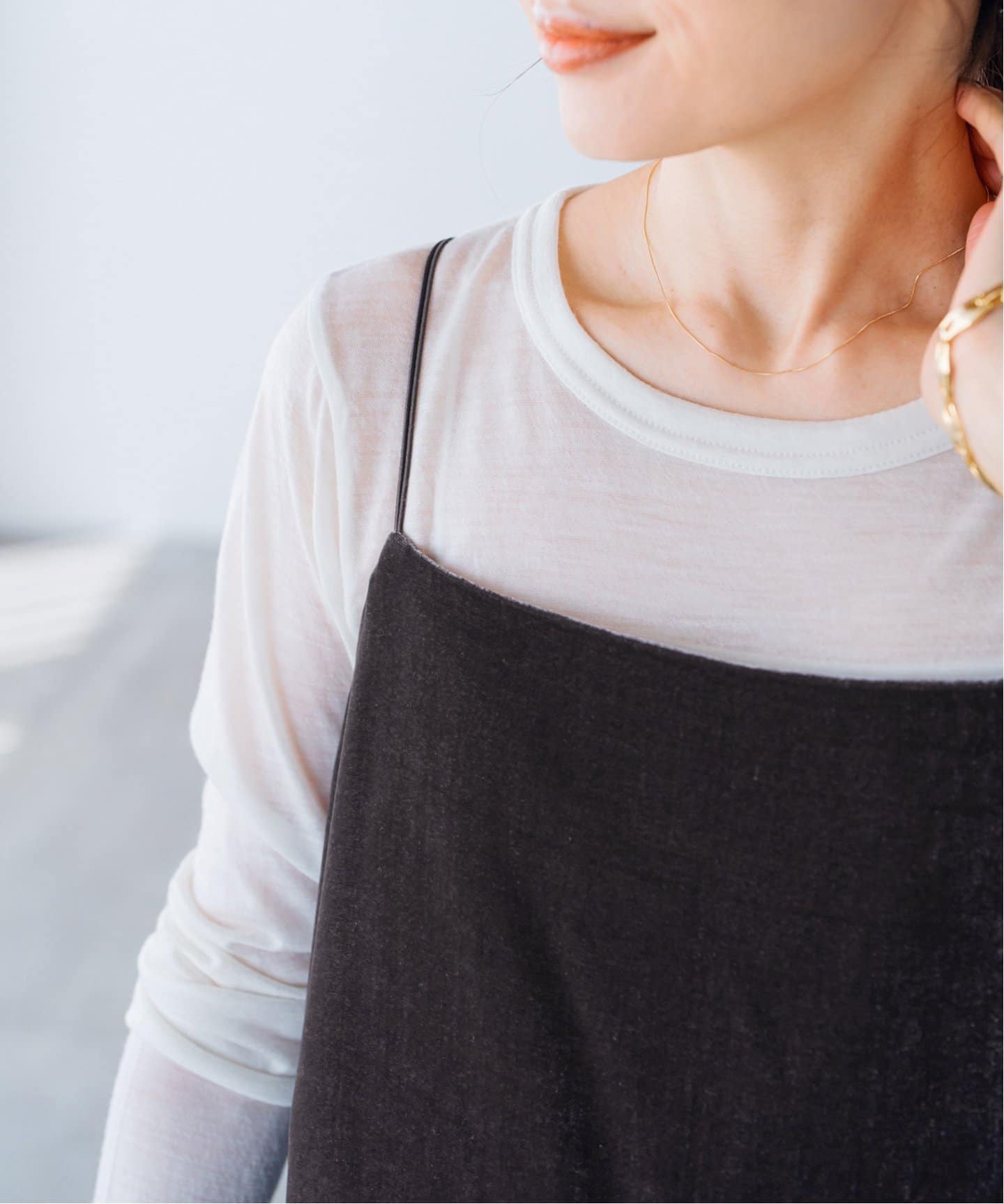 Silk Mix ベルベット キャミソール（キャミソール）｜IENA（イエナ）の