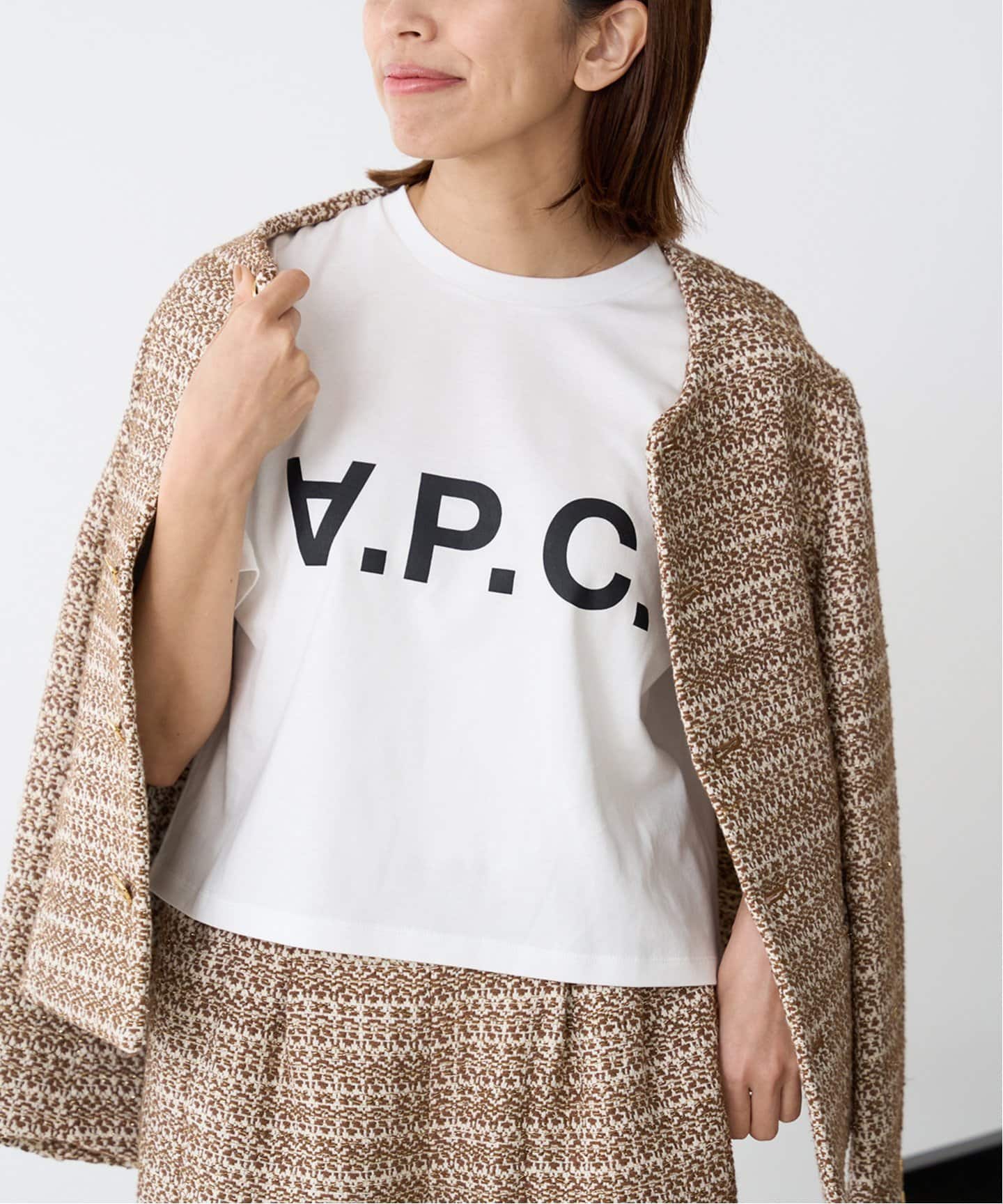 A.P.C./アー・ペー・セー】別注 JERSEY COULEUR V.P.C. Tシャツ（T