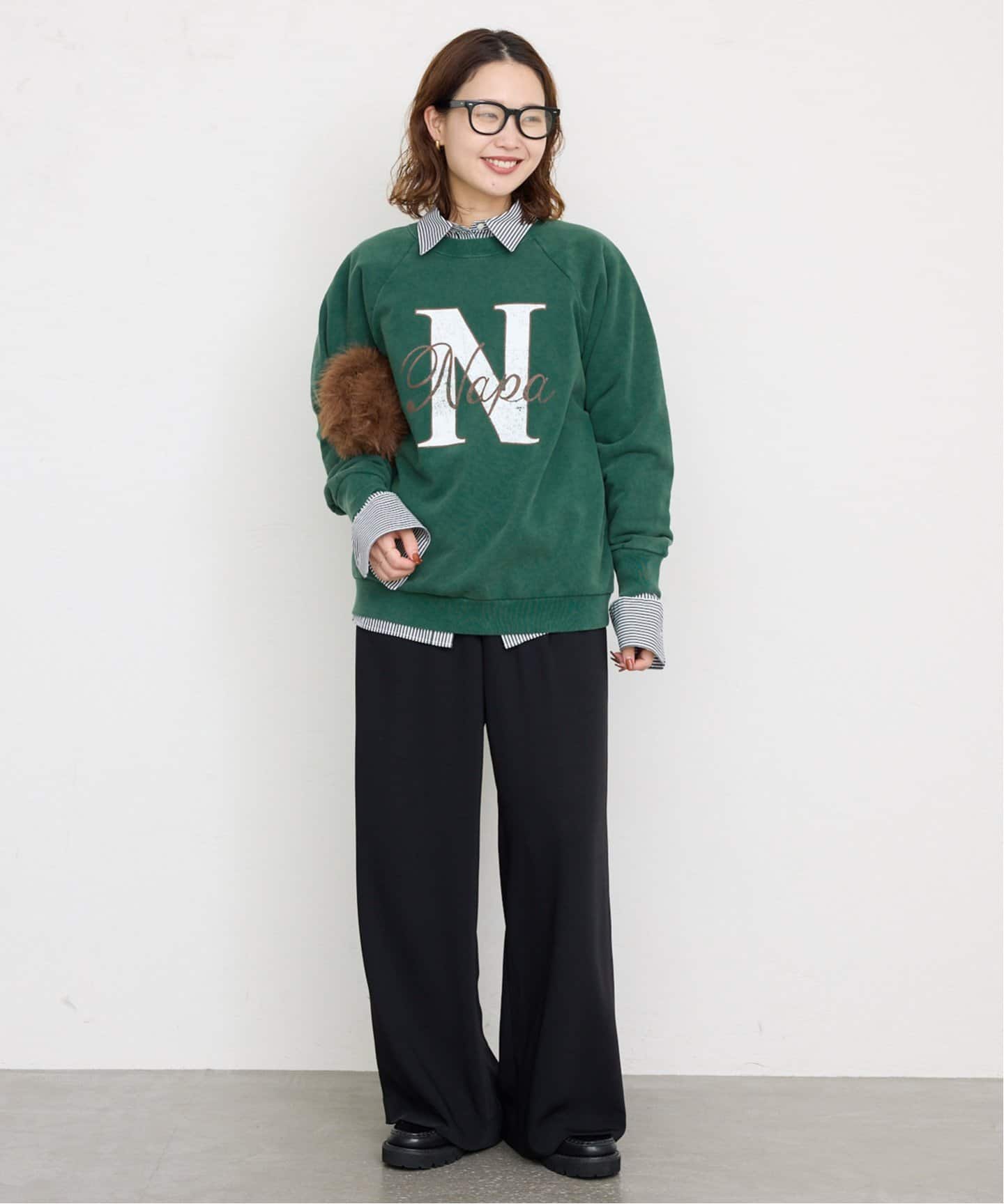 HANTEX/ハンテックス SLOBE別注 クルーネックスウェット（スウェット