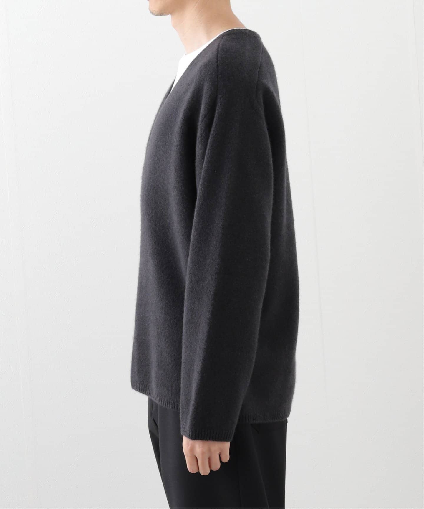 BATONER / バトナー】別注 V ネック ニット（ニット／セーター）｜L