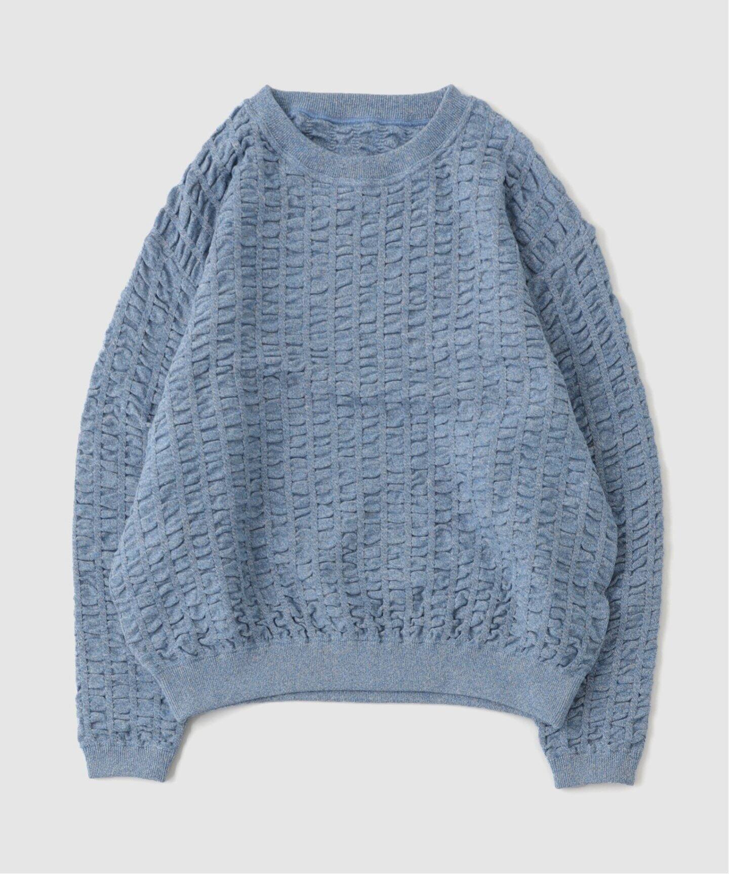 CREPUSCULE / クレプスキュール Wave Knit（ニット／セーター）｜417