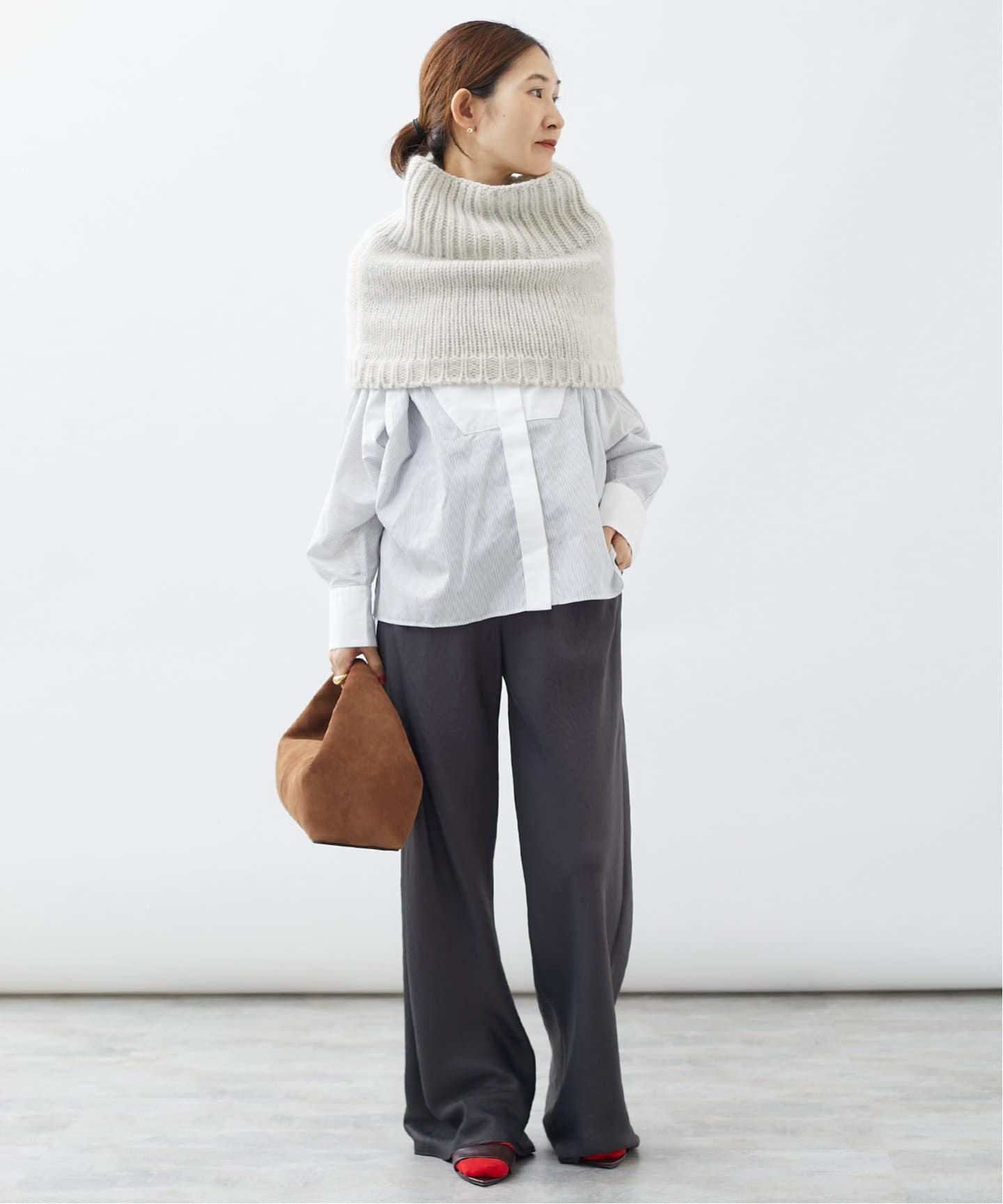 ASAUCE MELER（アソースメレ） スポンジヤーン ライトスヌード（その他