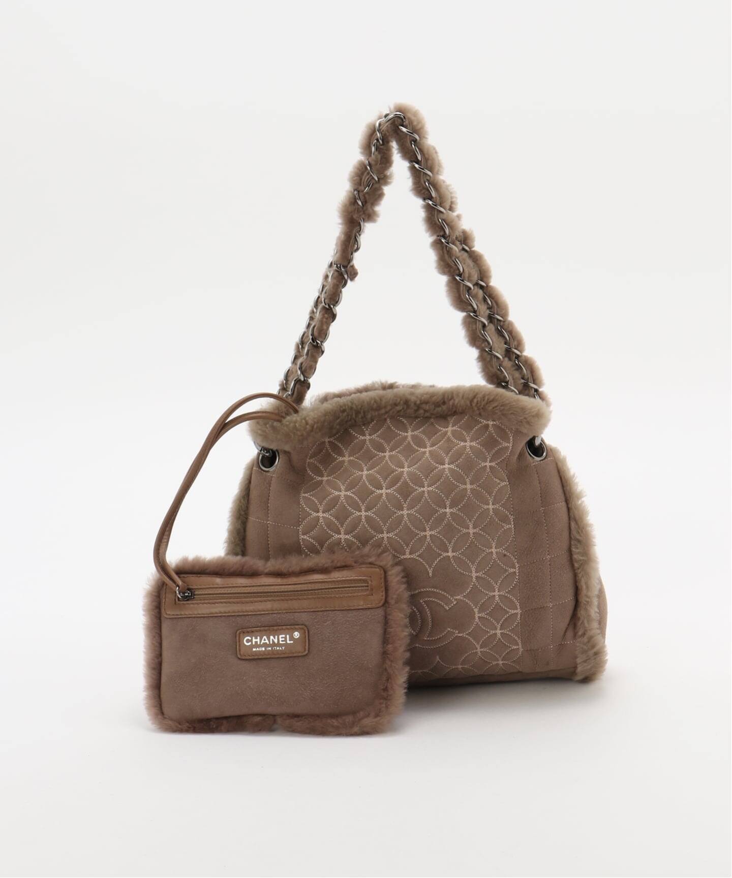 VINTAGE CHANEL/シャネル】ショルダーバッグ mouton（ショルダーバッグ