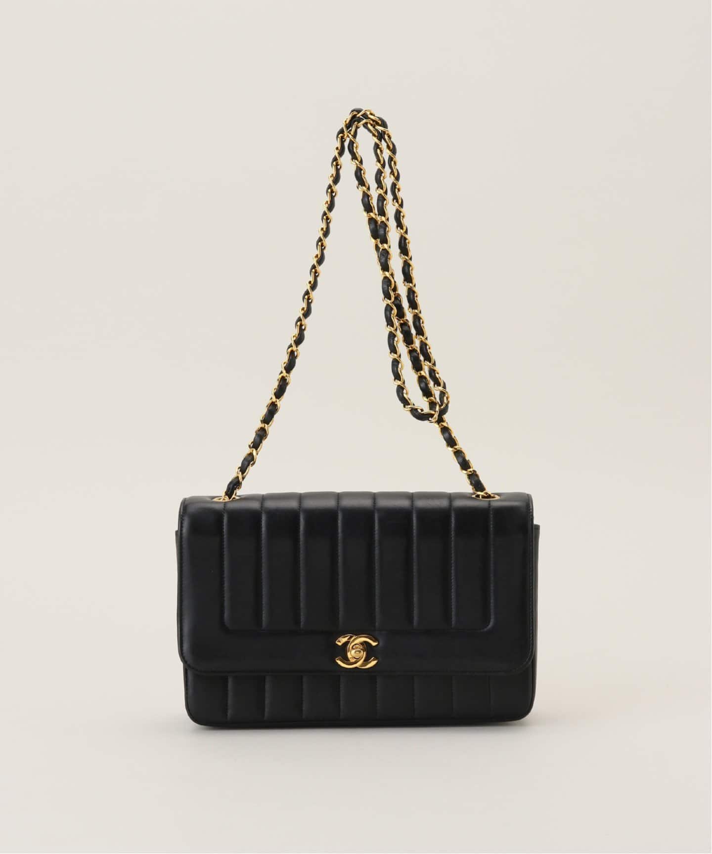 VINTAGE CHANEL/シャネル】マドモアゼル チェーンショルダーバッグ