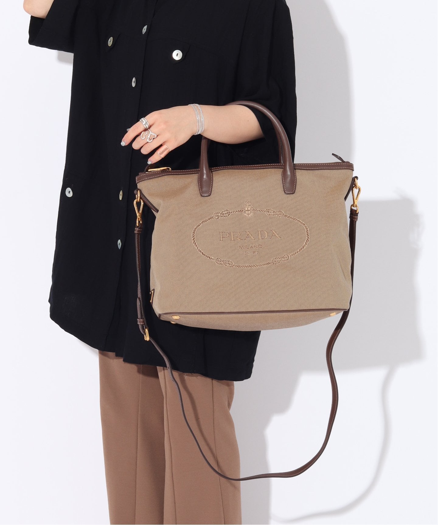 VINTAGE PRADA/プラダ】2way bag（トートバッグ）｜ENSEMBLE