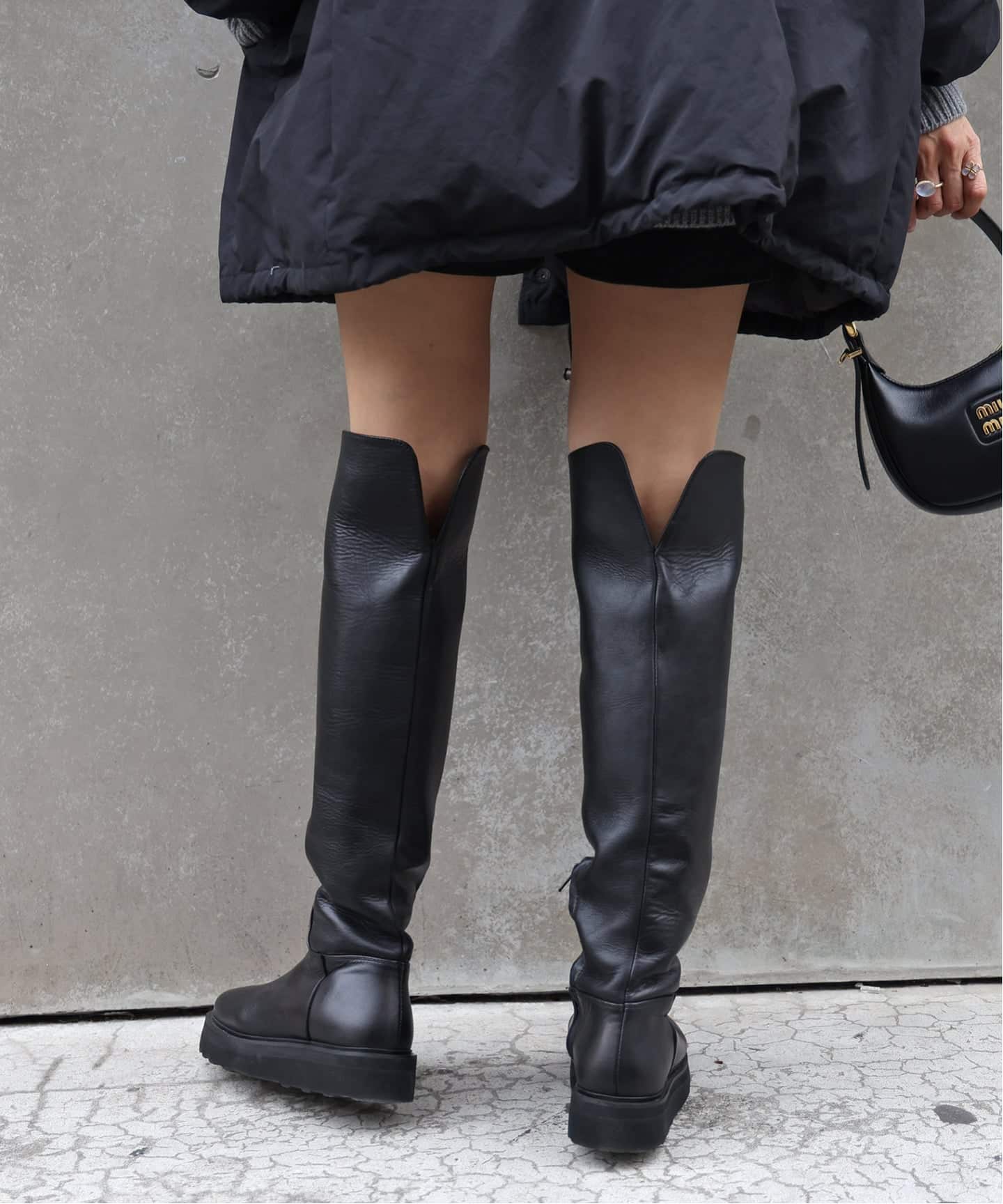 CAMINANDO/カミナンド】KNEE HIGH BOOTS（ロングブーツ）｜Deuxieme