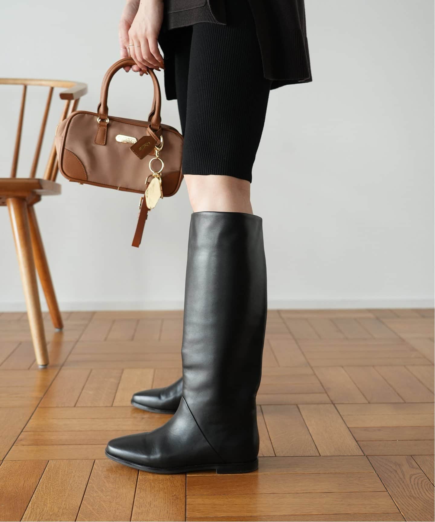 一部WEB限定サイズあり》SLOBE ロングブーツ（ロングブーツ）｜SLOBE