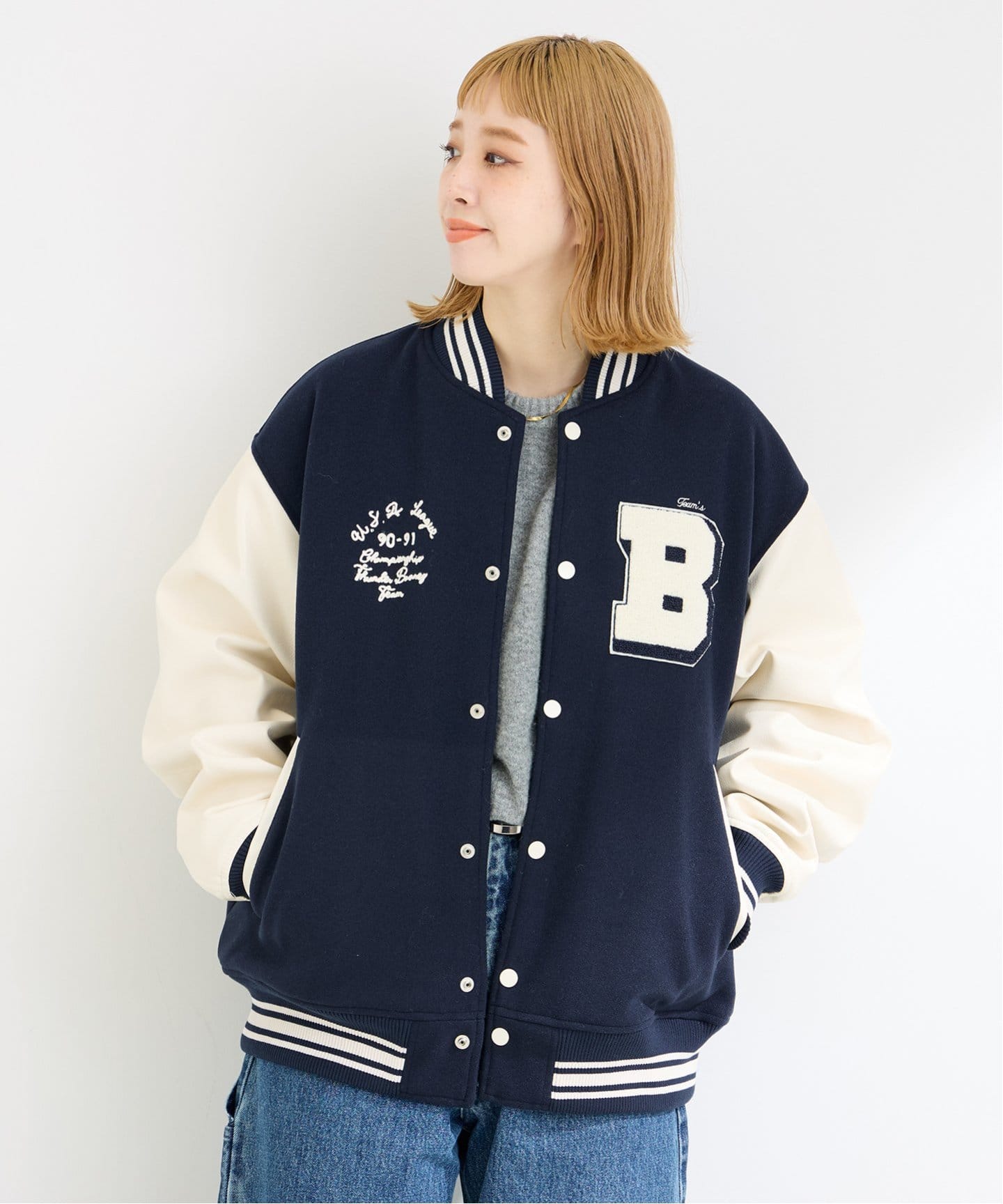 HALL OF FAME スタジアムジャケット（スタジャン）｜B.C STOCK（ベー