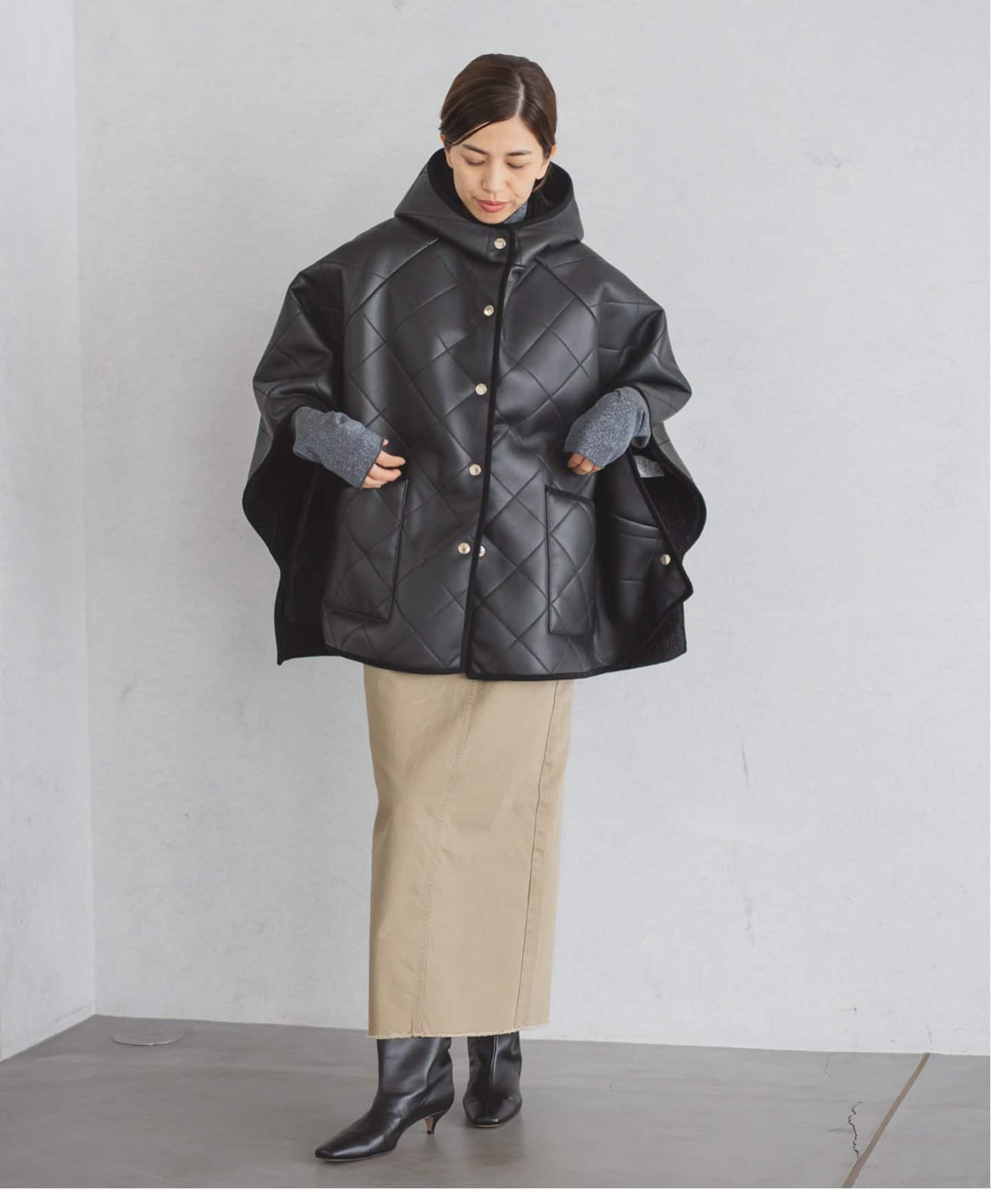 MACKINTOSH/マッキントッシュ 別注 LYNESS ポンチョボアコート