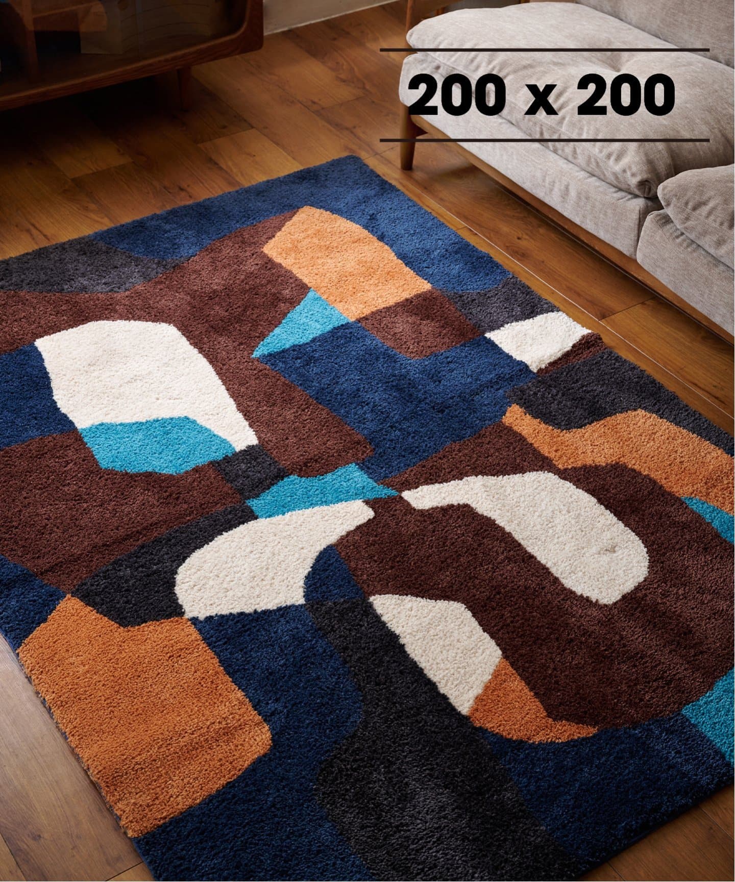 PICFAIR RUG 200x200 ピクフェアラグ（ラグ・マット）｜JOURNAL