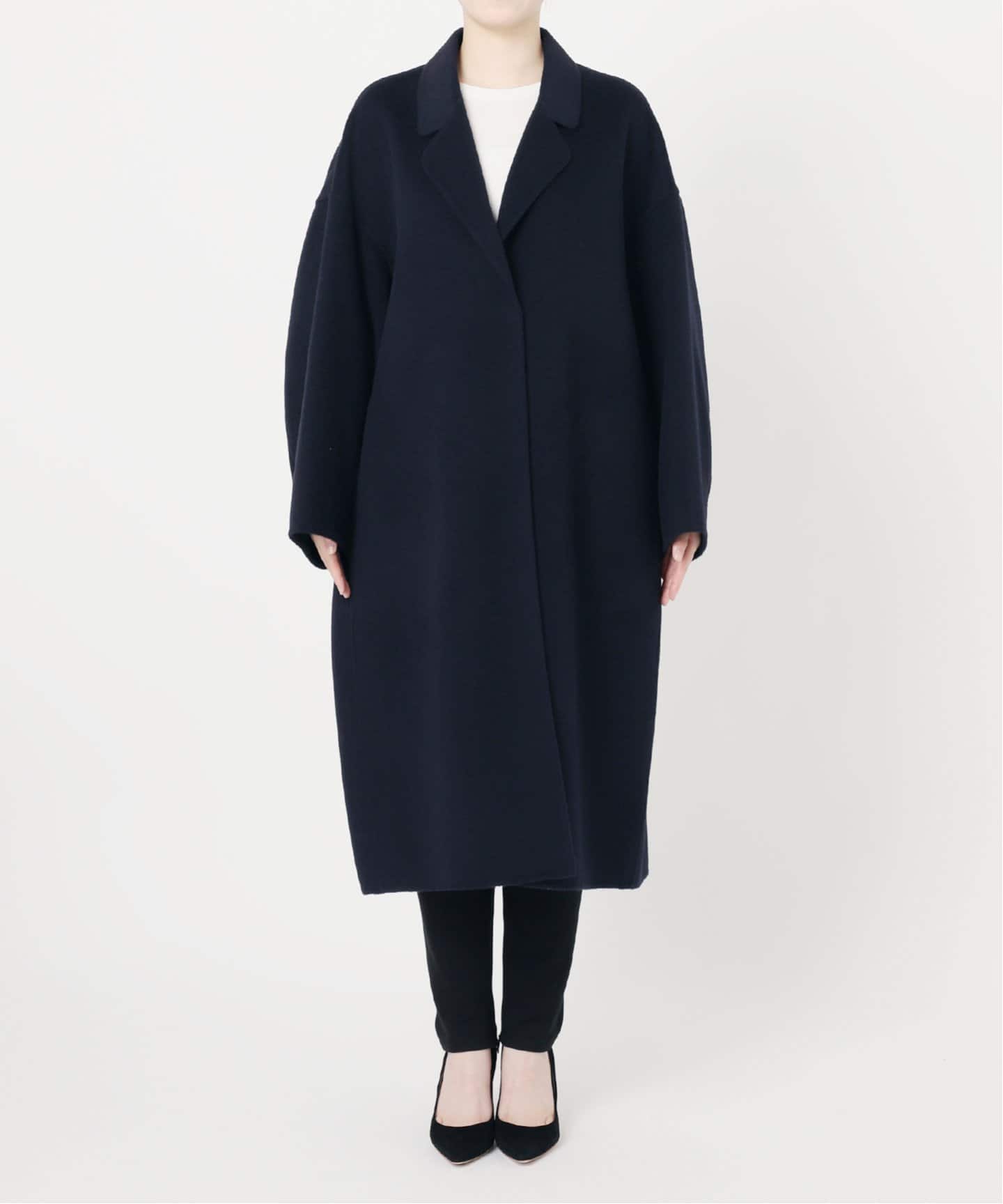 ウールアンゴラリバーコート（チェスターコート）｜Deuxieme Classe