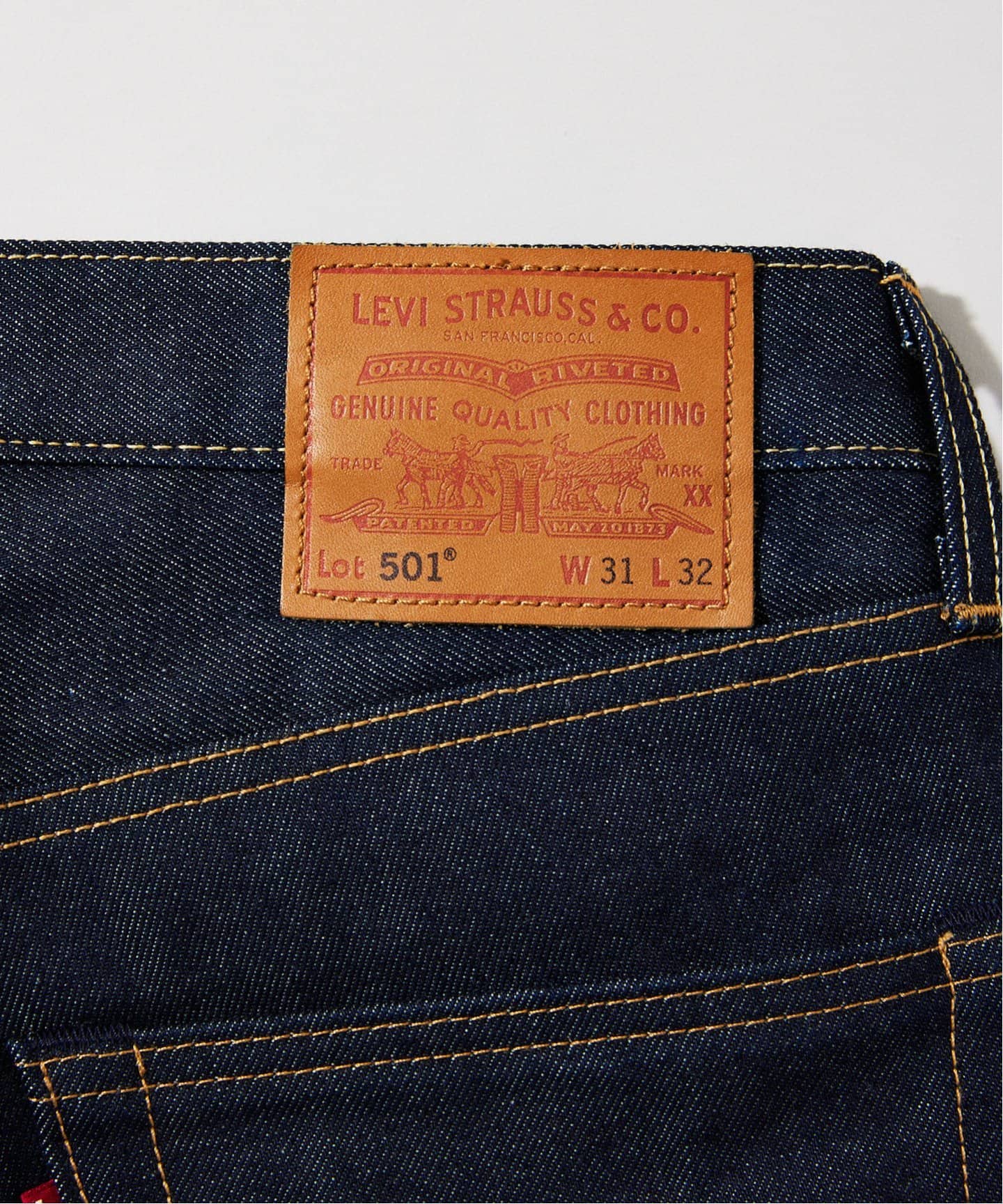 LEVI'S(R)/リーバイス(R) 別注 501(R) Selvedge RIGID L32（デニム