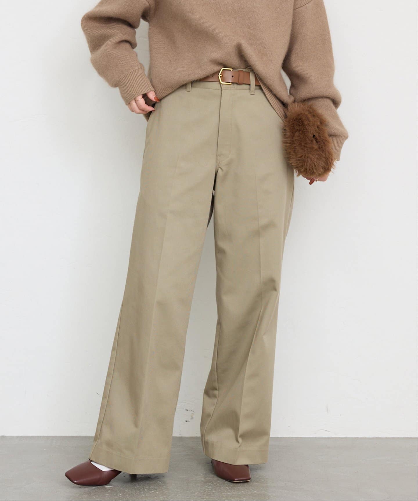 Dickies/ディッキーズ SLOBE別注 ハイウエストスラックス（スラックス