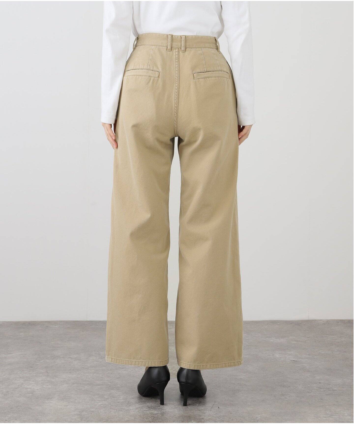 Semi Flared Chino パンツ（スラックス）｜Plage（プラージュ）の通販