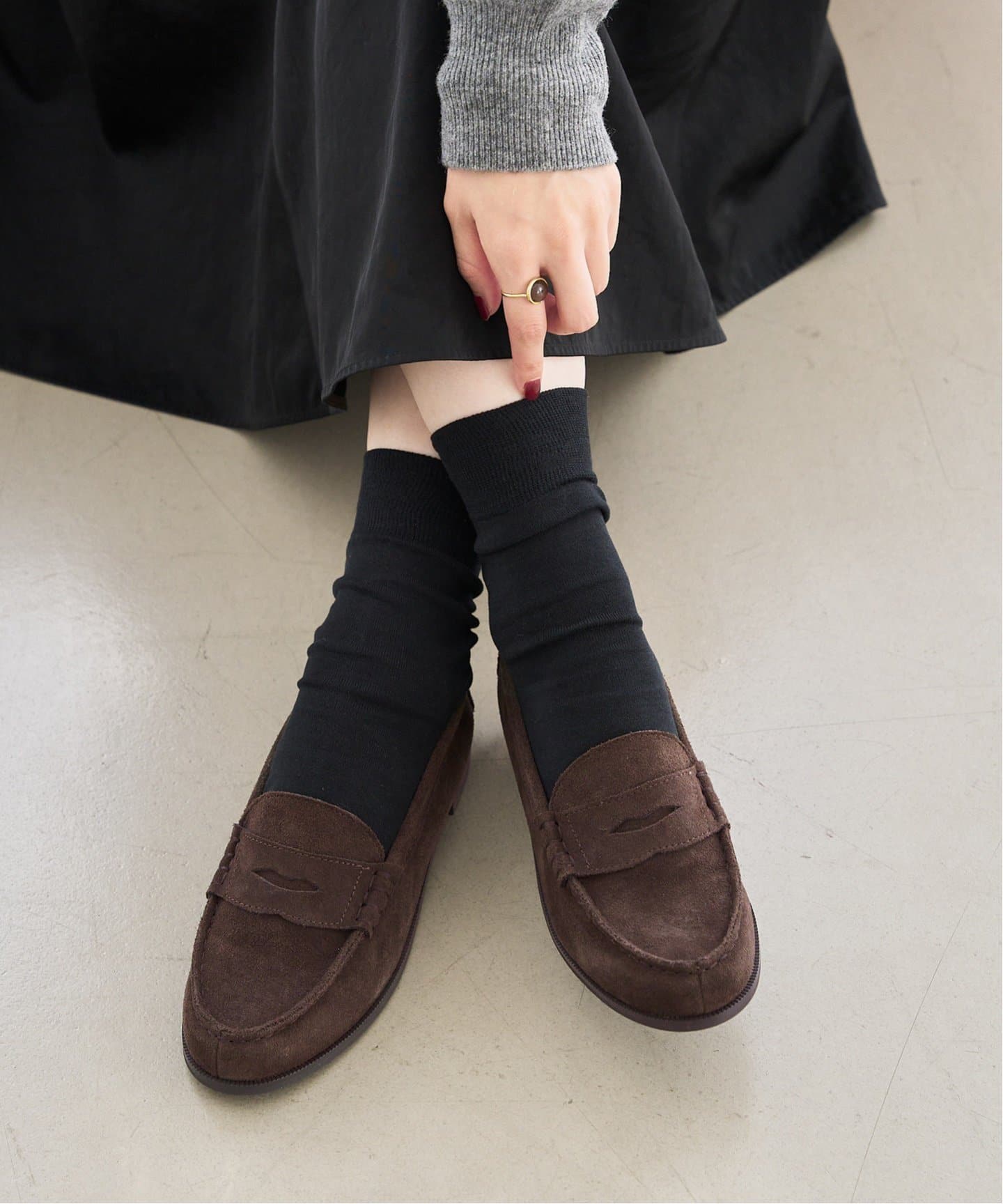 レザースエードローファー（ローファー）｜LE TALON（ル タロン）の