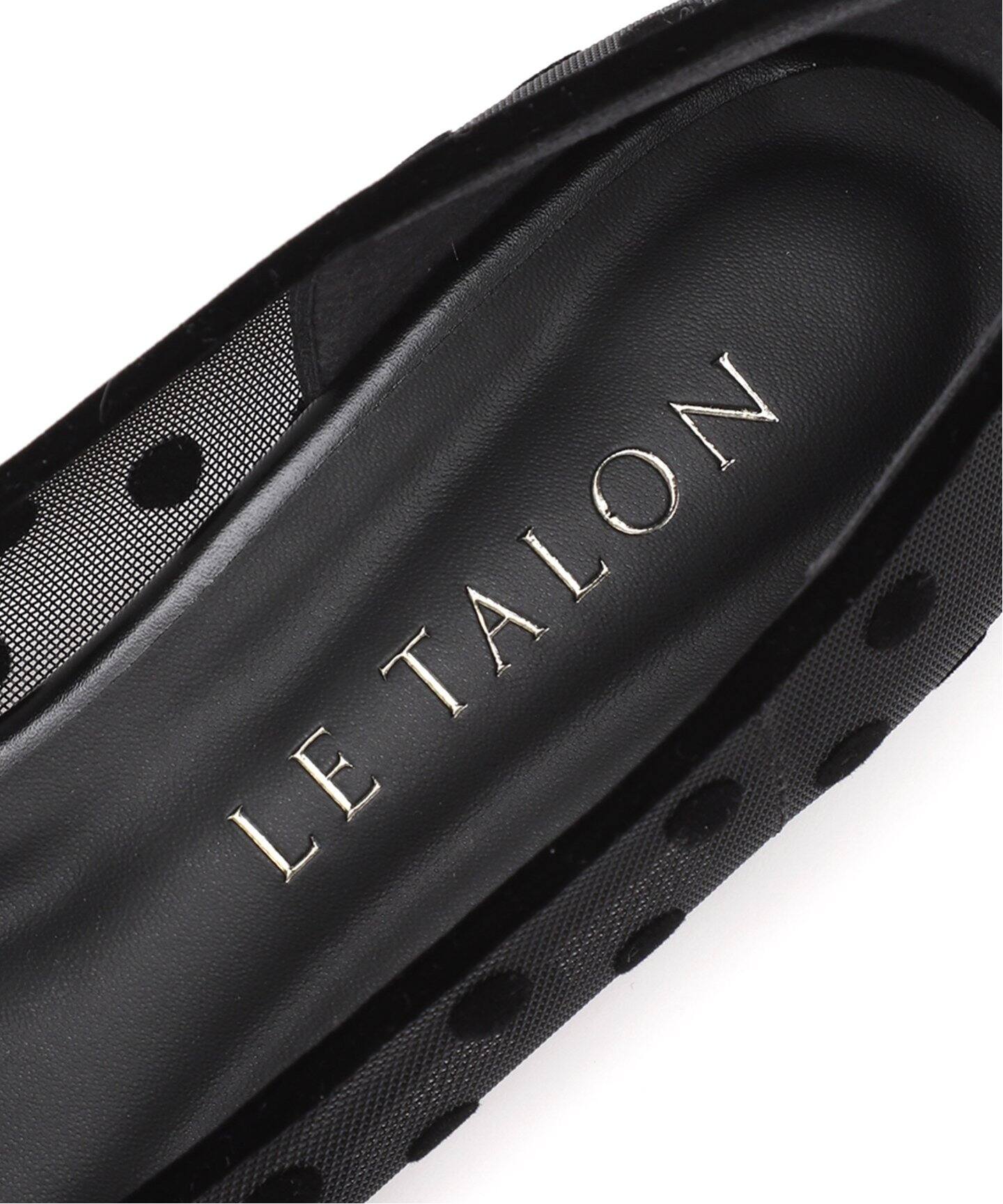 追加3》ポインテッドチュールリボンフラット（フラットシューズ）｜LE