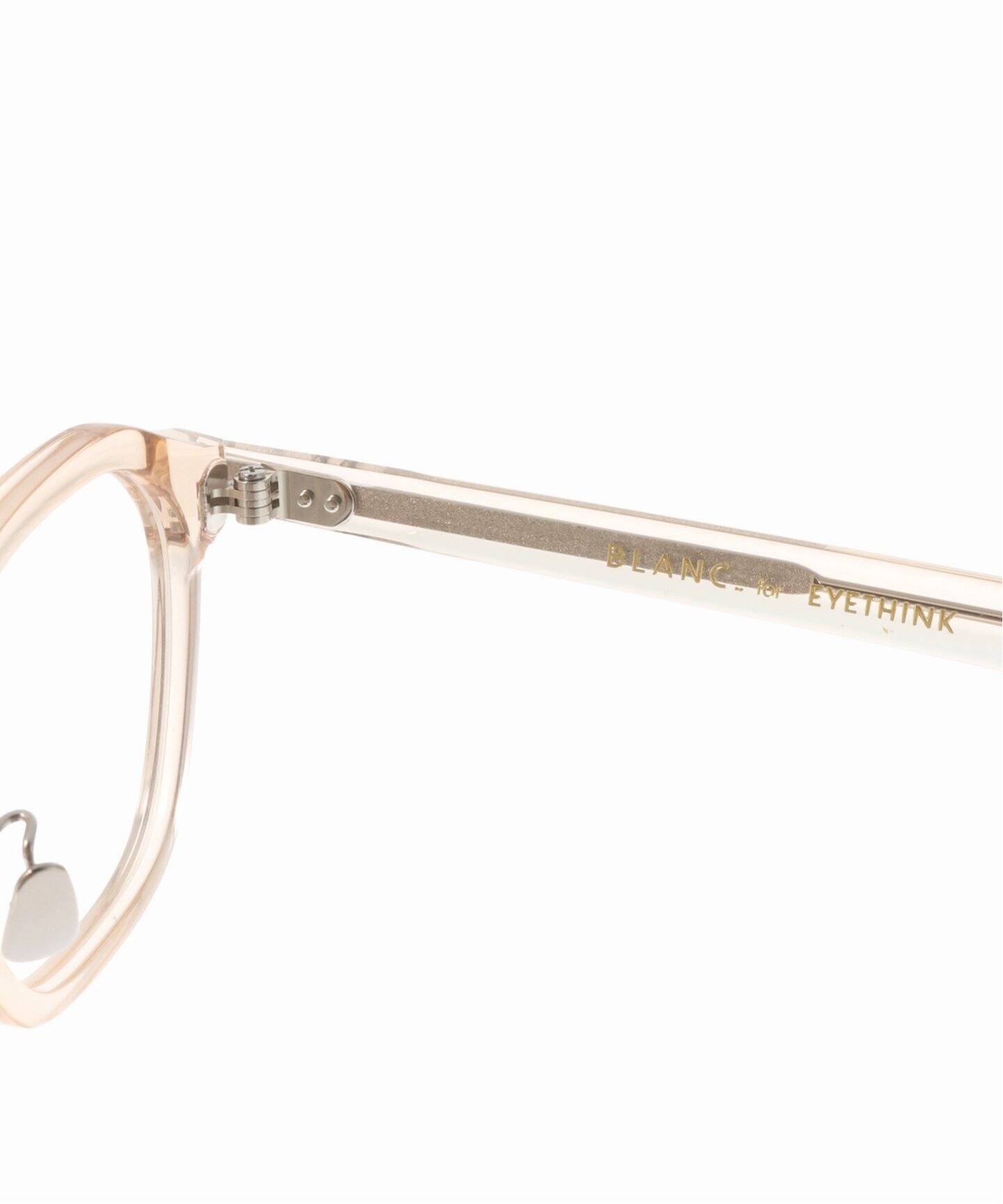 BLANC../ブラン】別注BM010 CLR BROWN ex Optical（メガネ）｜EYETHINK