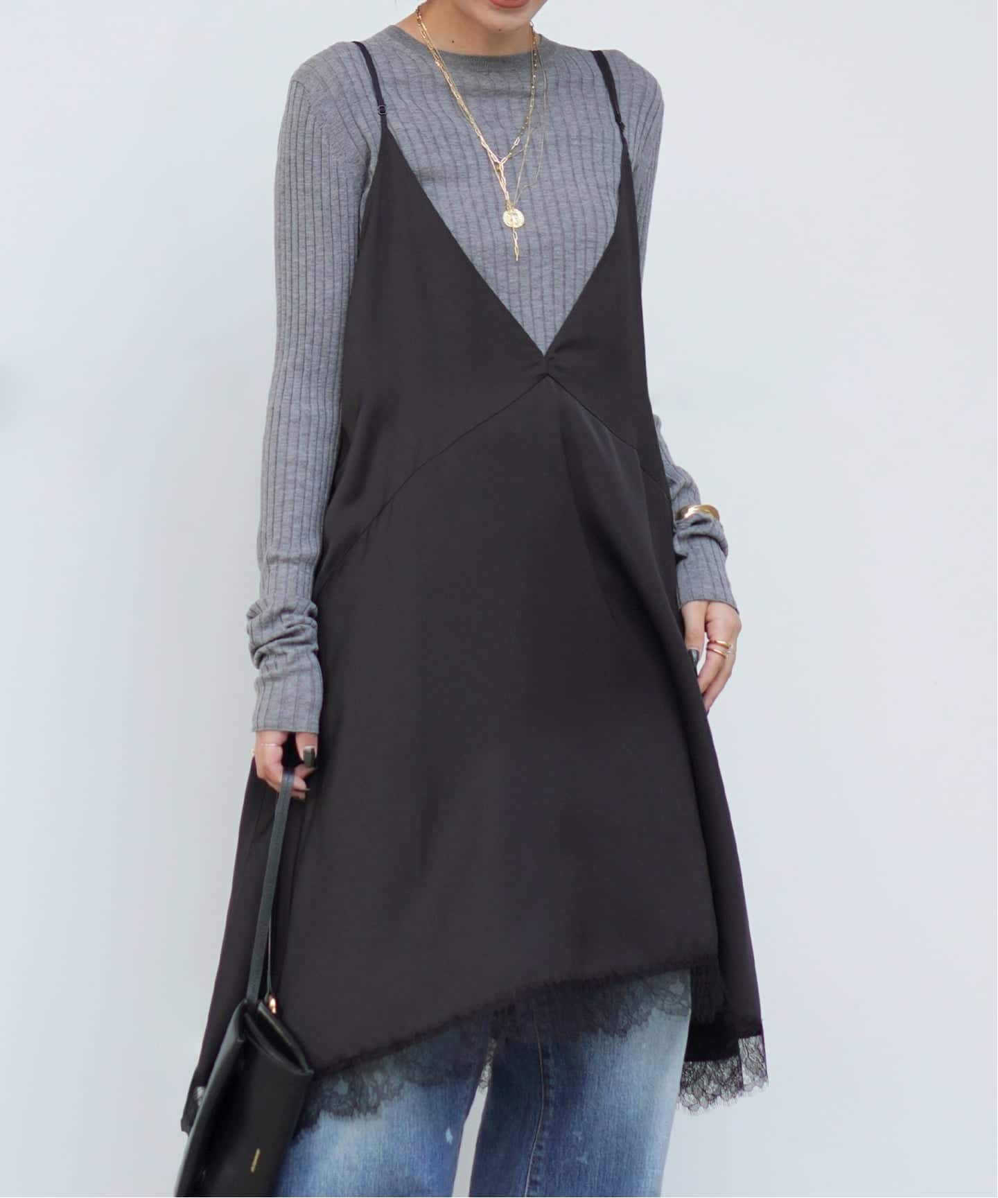 NEWレースドッキングワンピース（ワンピース）｜AP STUDIO（エーピー