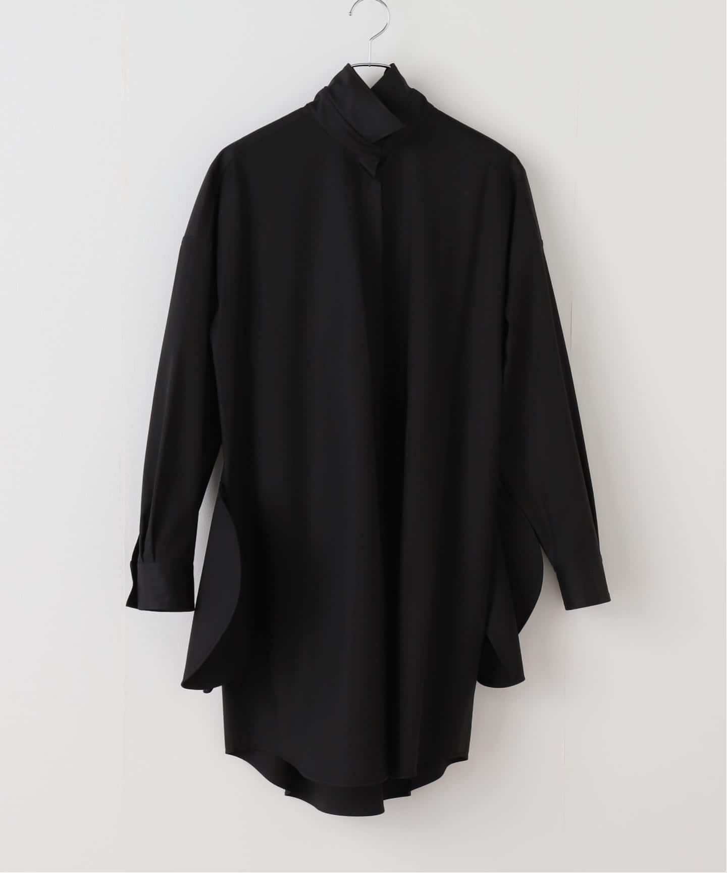 Col Pierrot/コルピエロ】Shirts ワンピース（BLACK）（シャツ