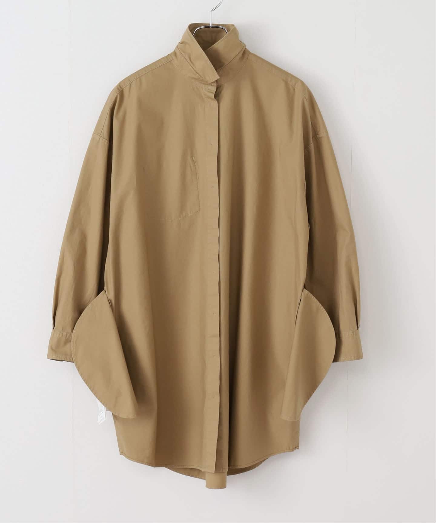 Col Pierrot/コルピエロ】Shirts ワンピース（BEIGE）（シャツ