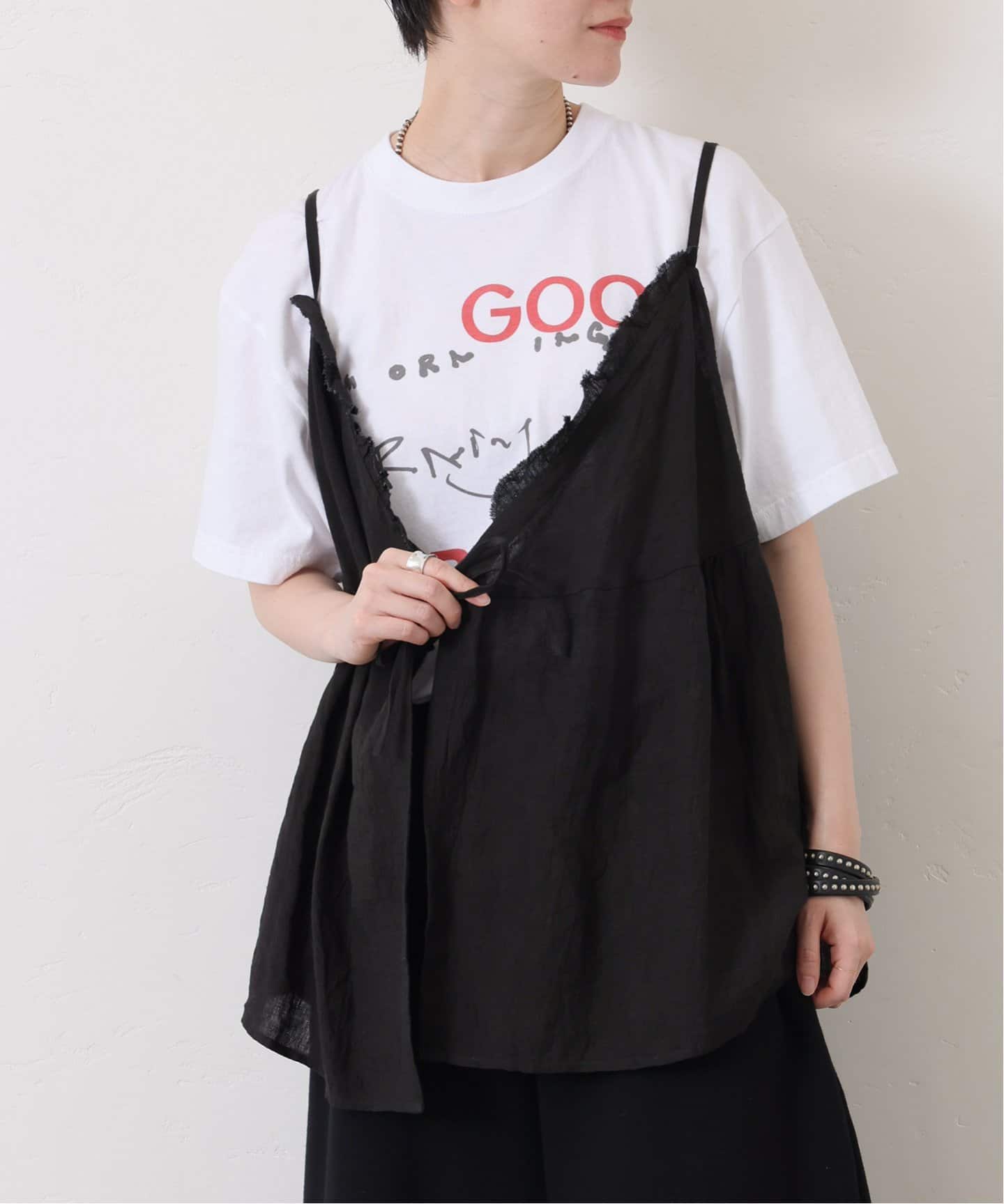 追加》60リネン キャミブラウス（シャツ／ブラウス）｜journal