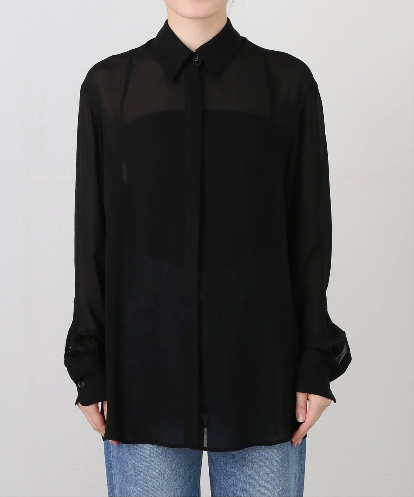 トリアセ シフォン シャツ（シャツ／ブラウス）｜Deuxieme Classe