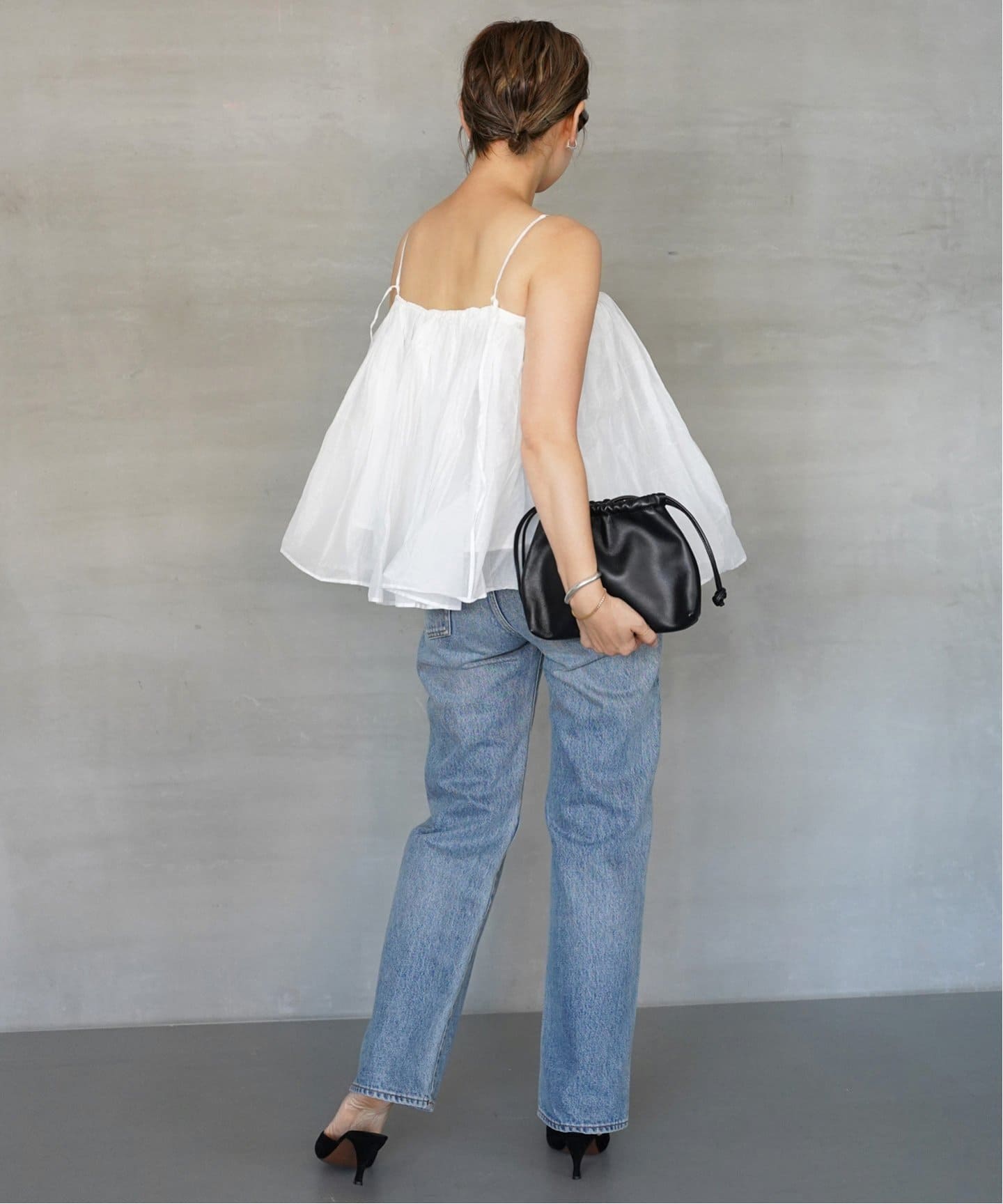 MARILYN MOON/マリリンムーン】dramatic cami Blouse（シャツ