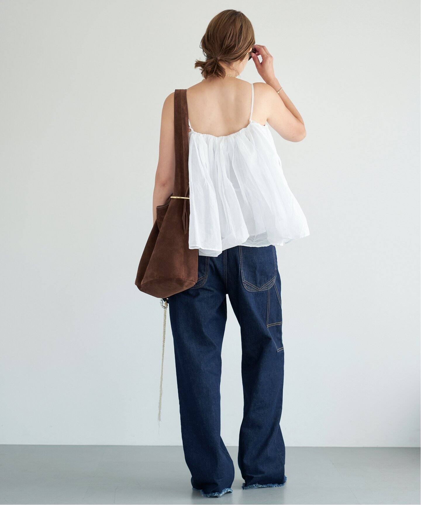 MARILYN MOON/マリリンムーン】dramatic cami Blouse（シャツ