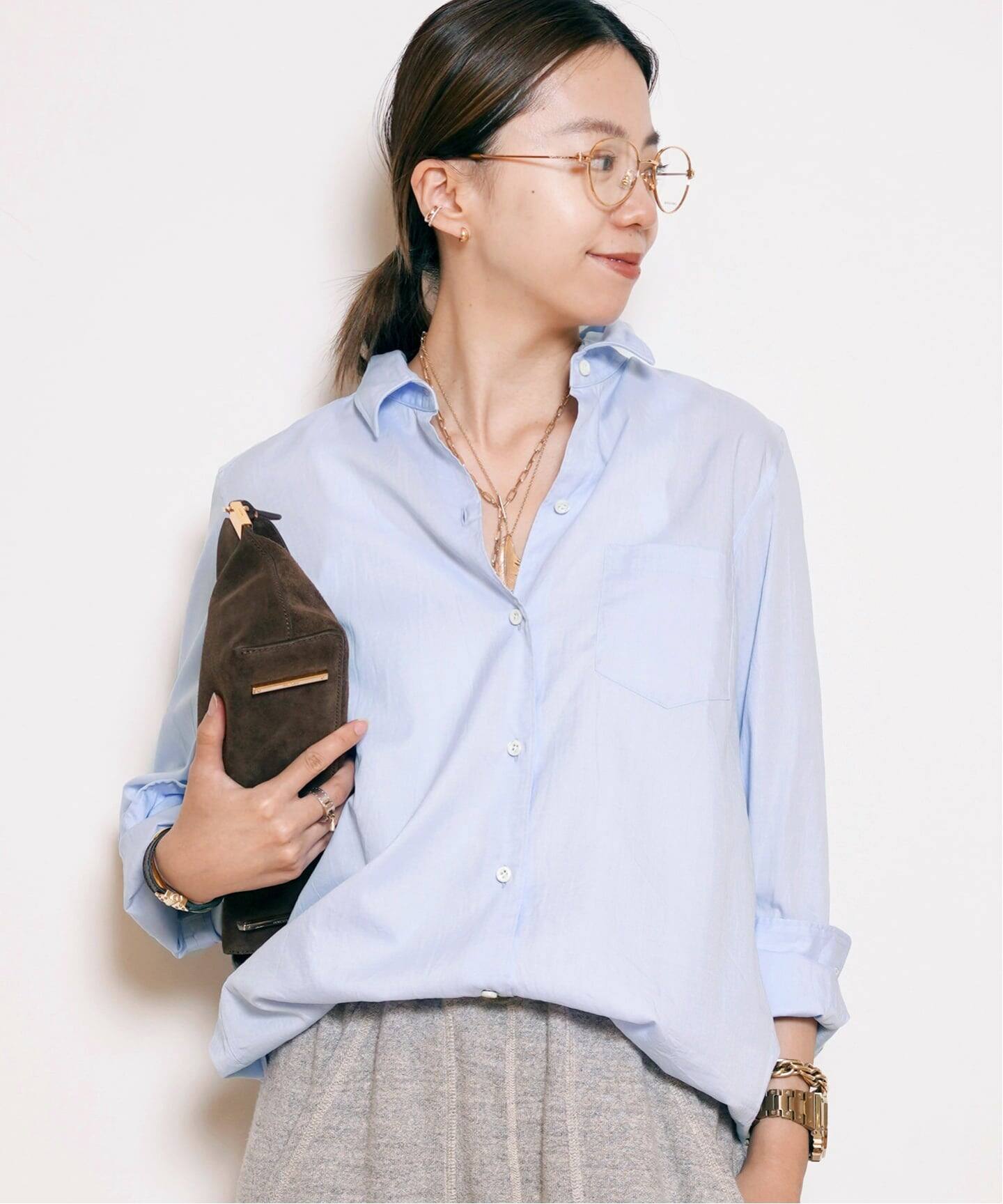 ワイヤーウォッシュシャツ（シャツ／ブラウス）｜MUSE de Deuxieme