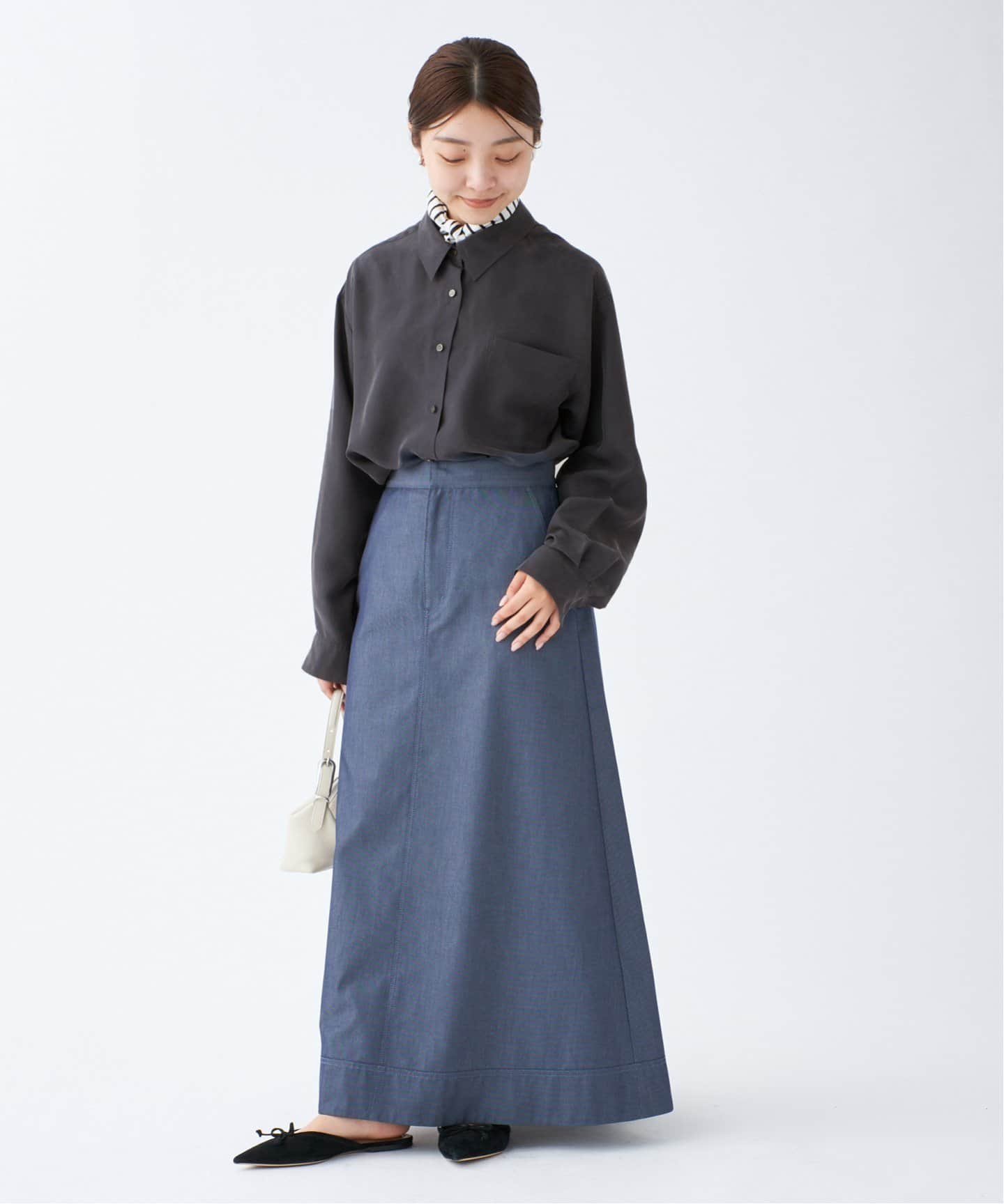 ウォッシャブル シルクシャツ（シャツ／ブラウス）｜IENA（イエナ）の