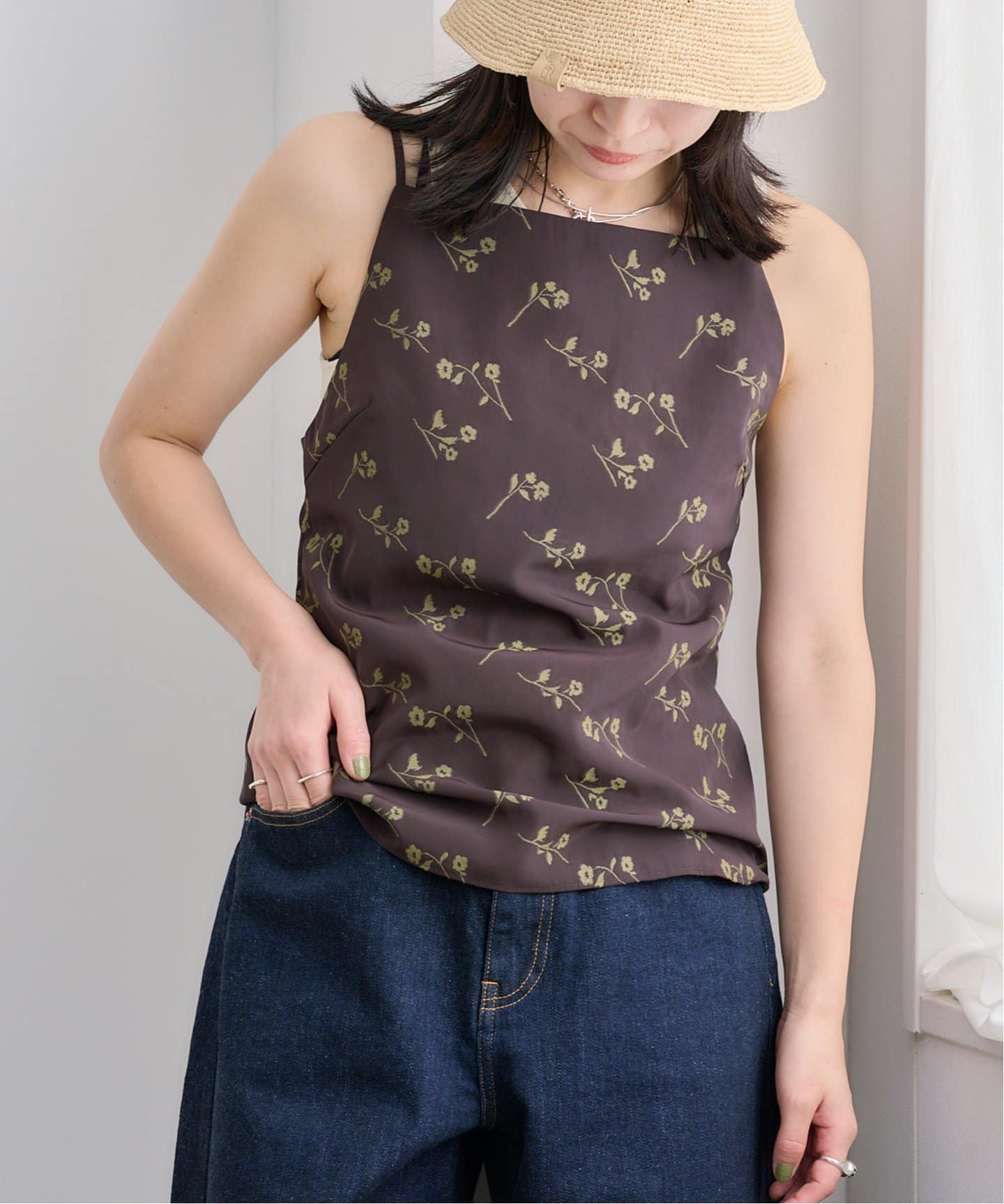 anuke Flower Jacquard Tops 62510430（シャツ／ブラウス）｜BOICE