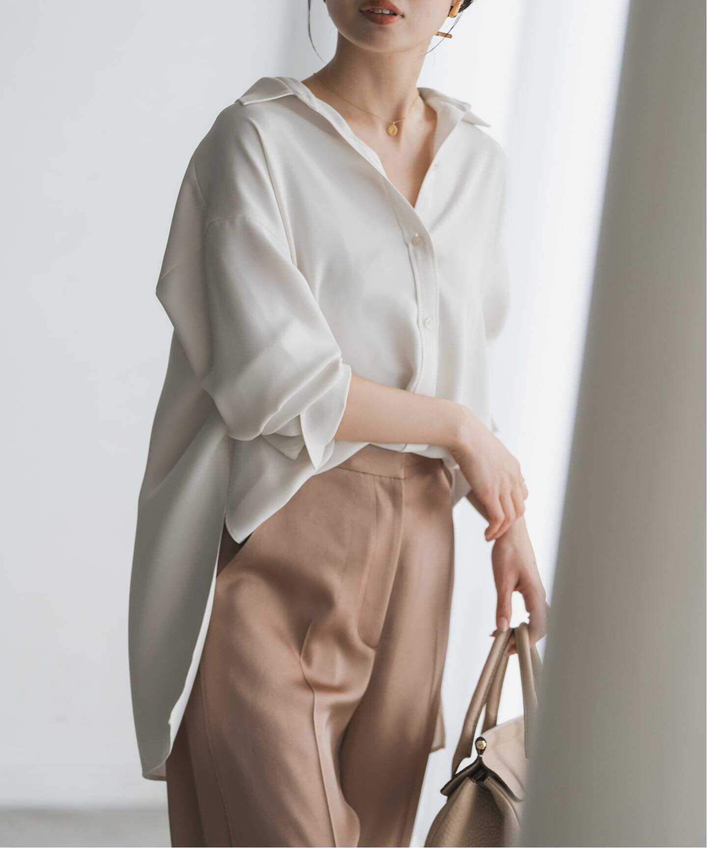 追加》シーズンカラープレーンシャツ 13（シャツ／ブラウス）｜NOBLE