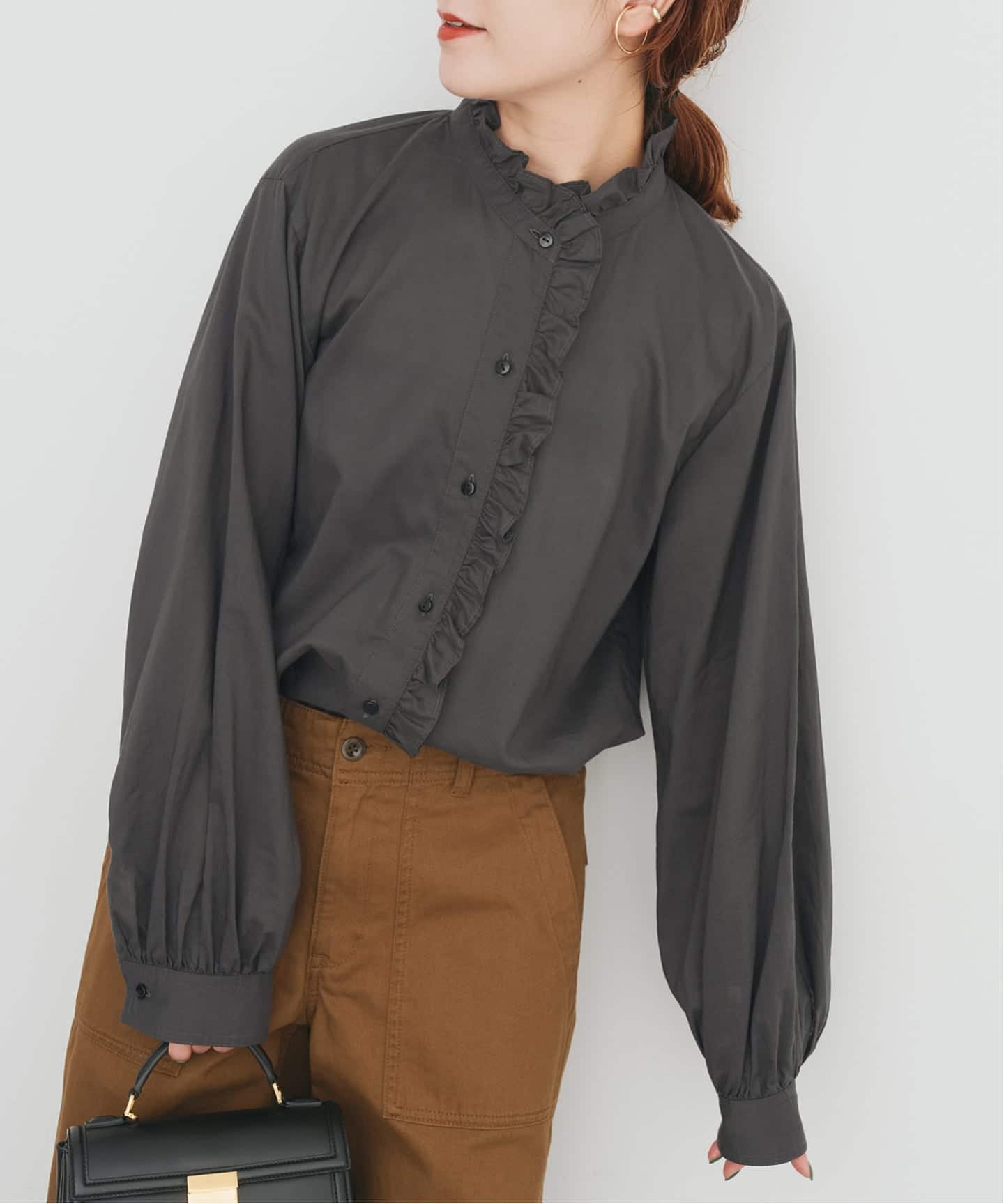 フリルシャツ（シャツ／ブラウス）｜Spick and Span（スピック＆スパン